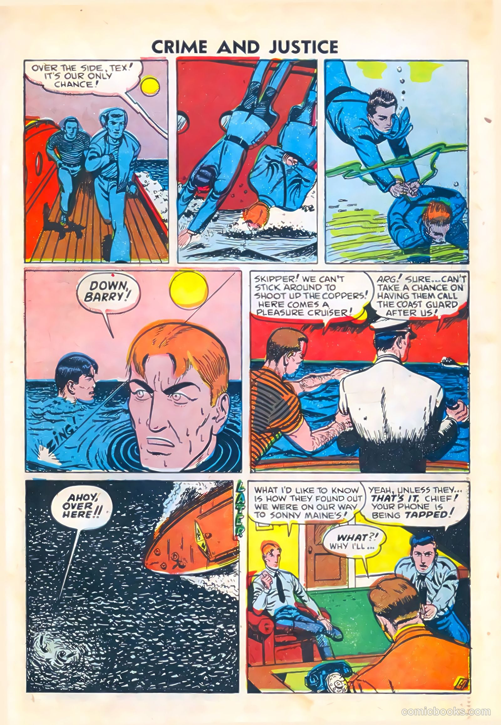 Crime and Justice #6 (1952) — page 31 of 36