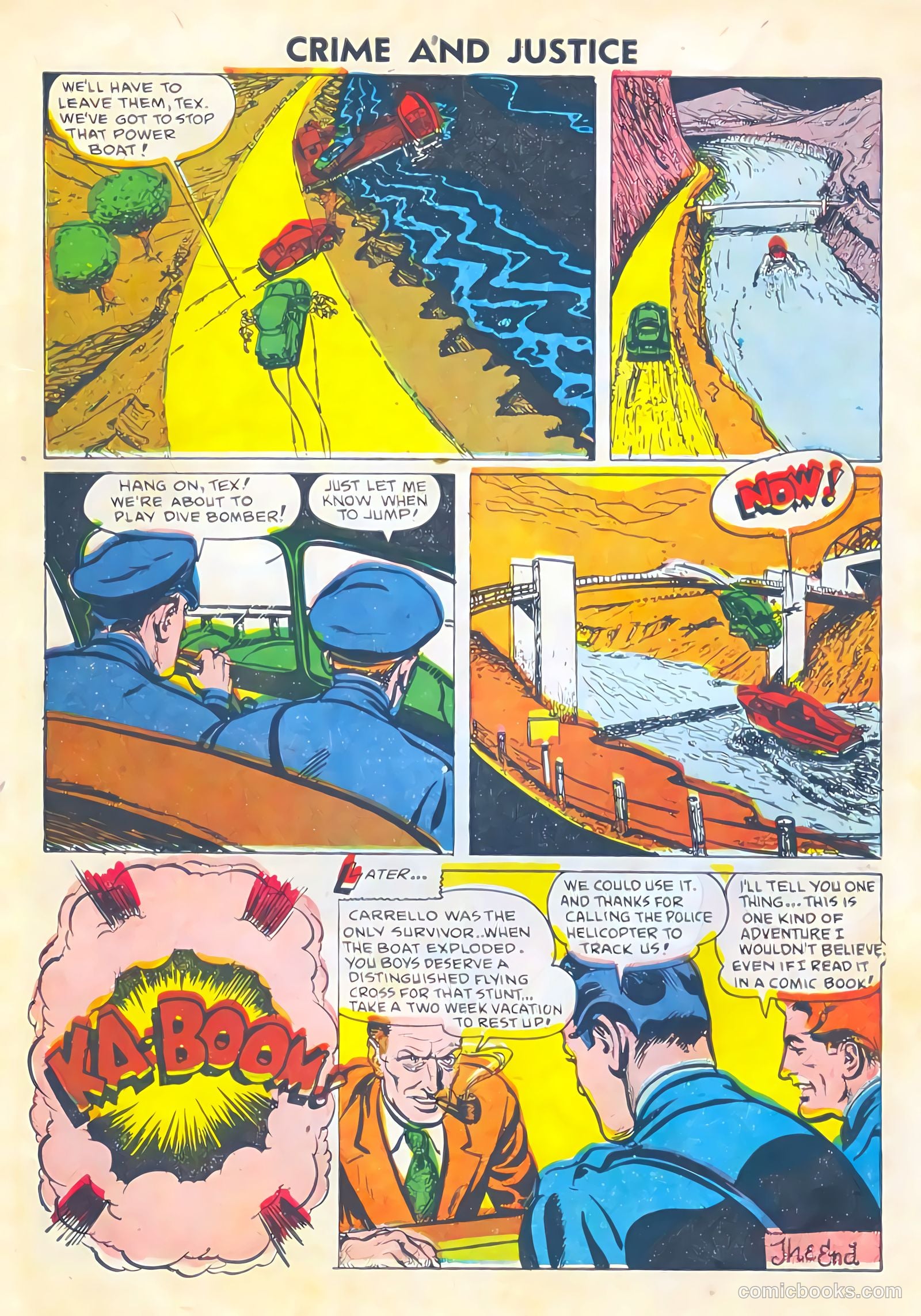 Crime and Justice #6 (1952) — page 34 of 36