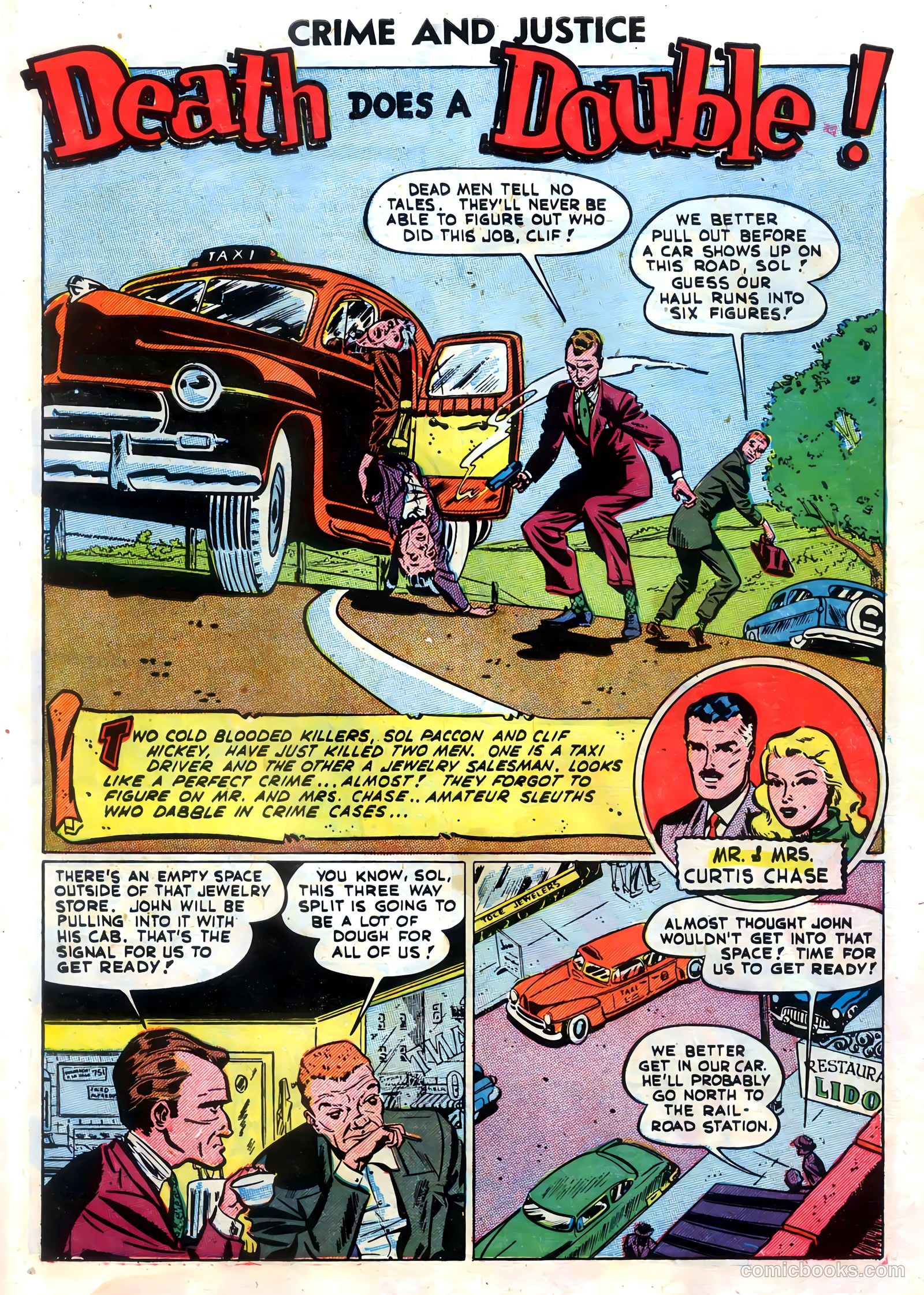 Crime and Justice #7 (1952) — page 3 of 36