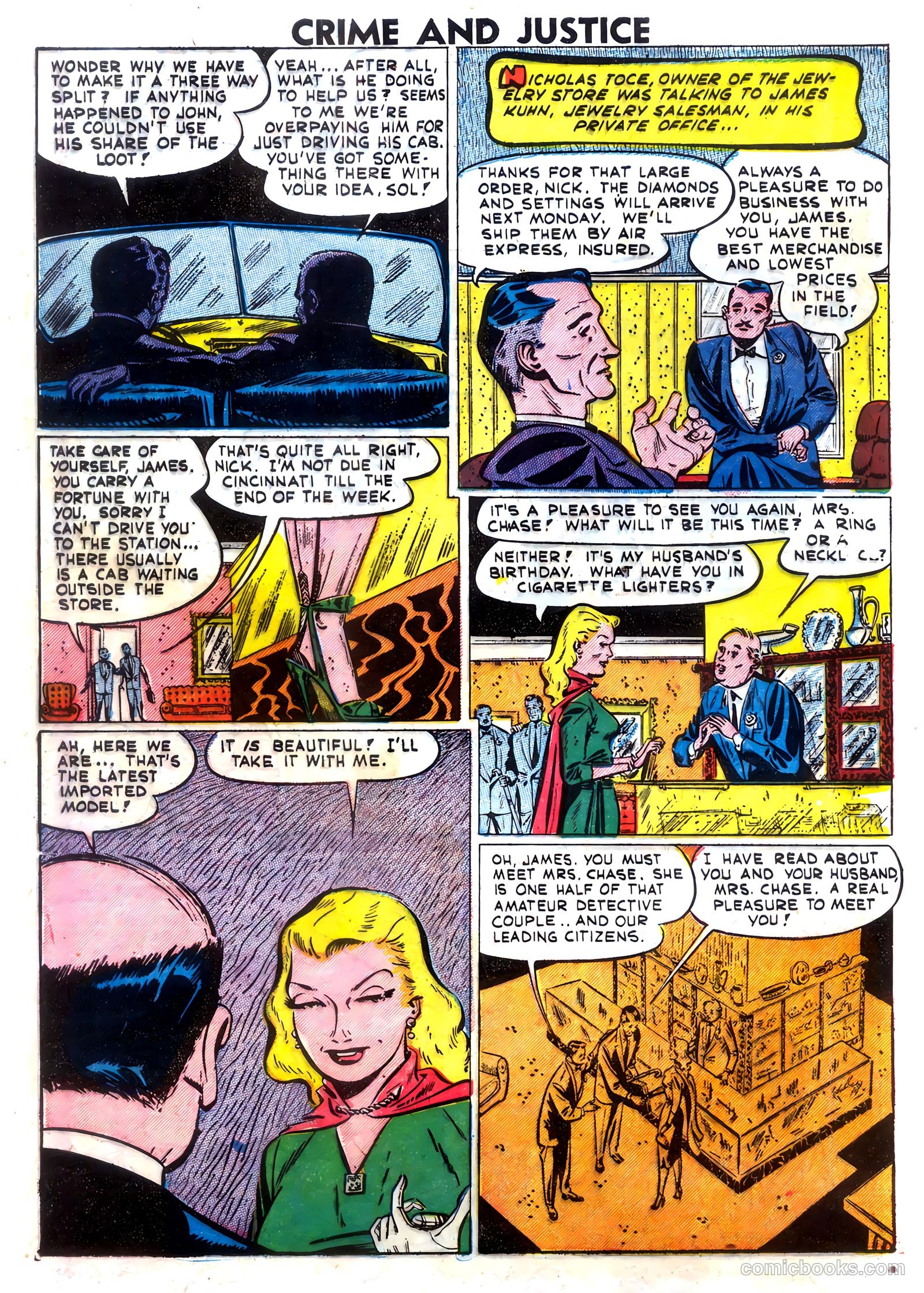 Crime and Justice #7 (1952) — page 4 of 36