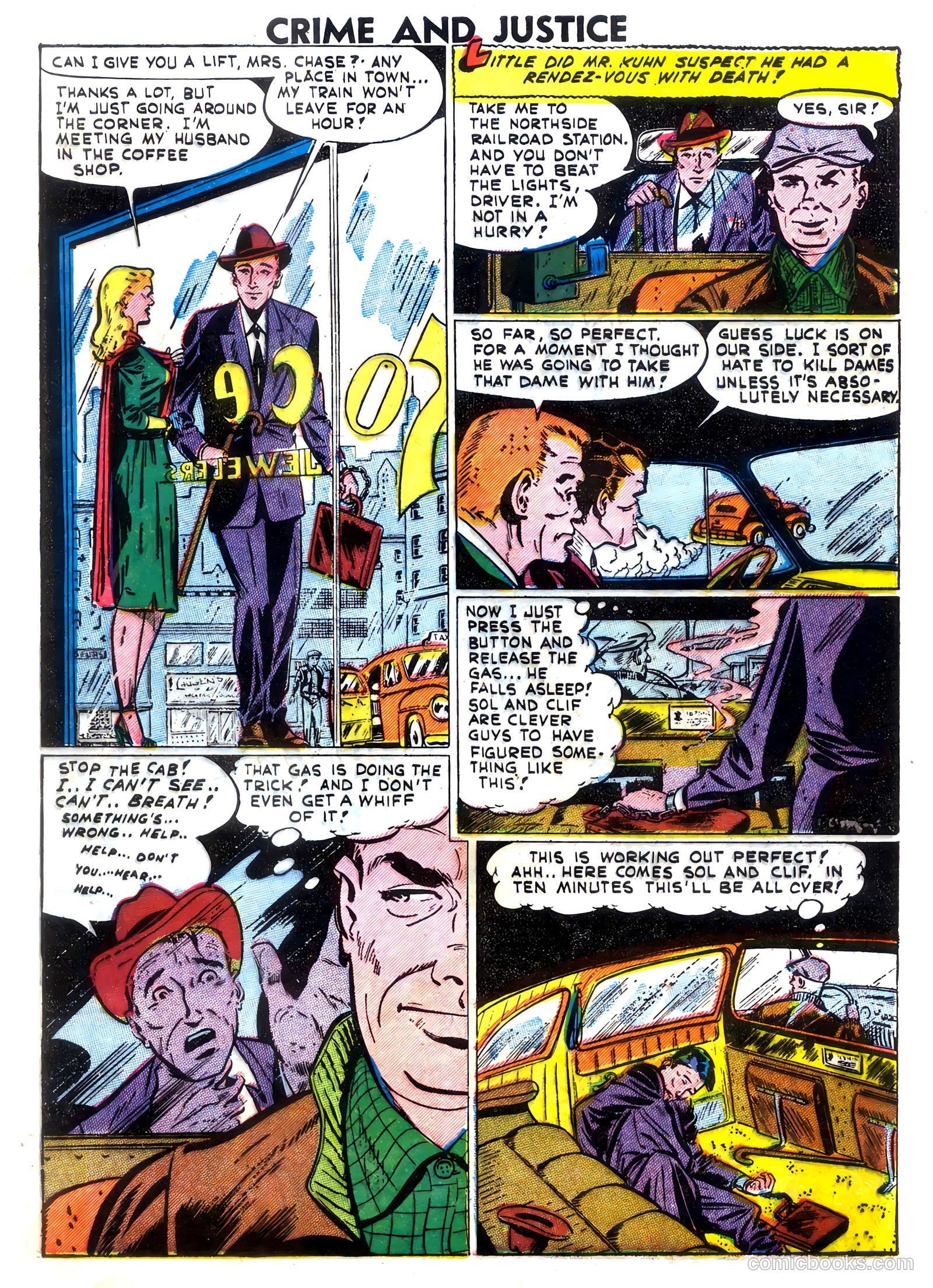Crime and Justice #7 (1952) — page 5 of 36