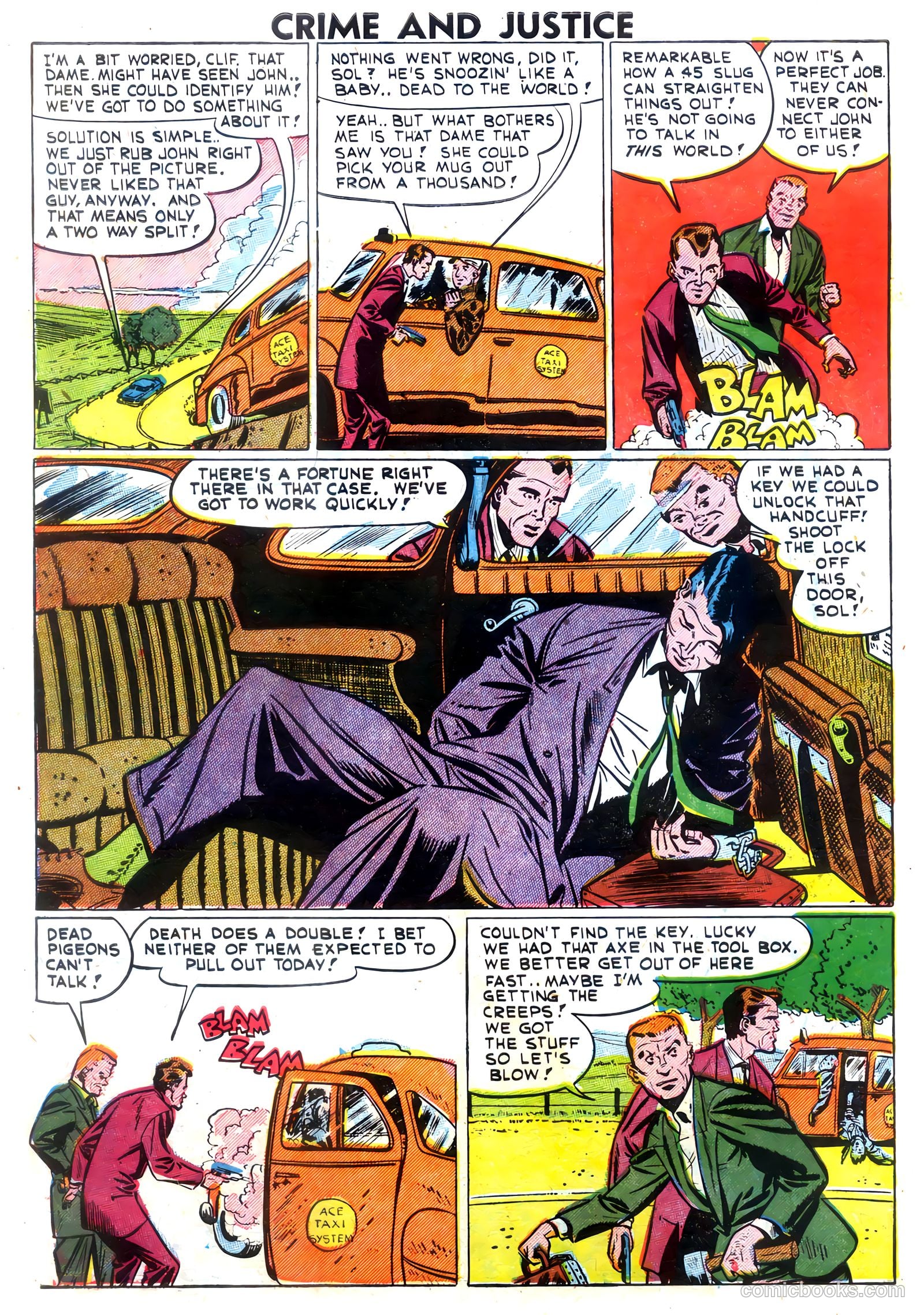 Crime and Justice #7 (1952) — page 6 of 36
