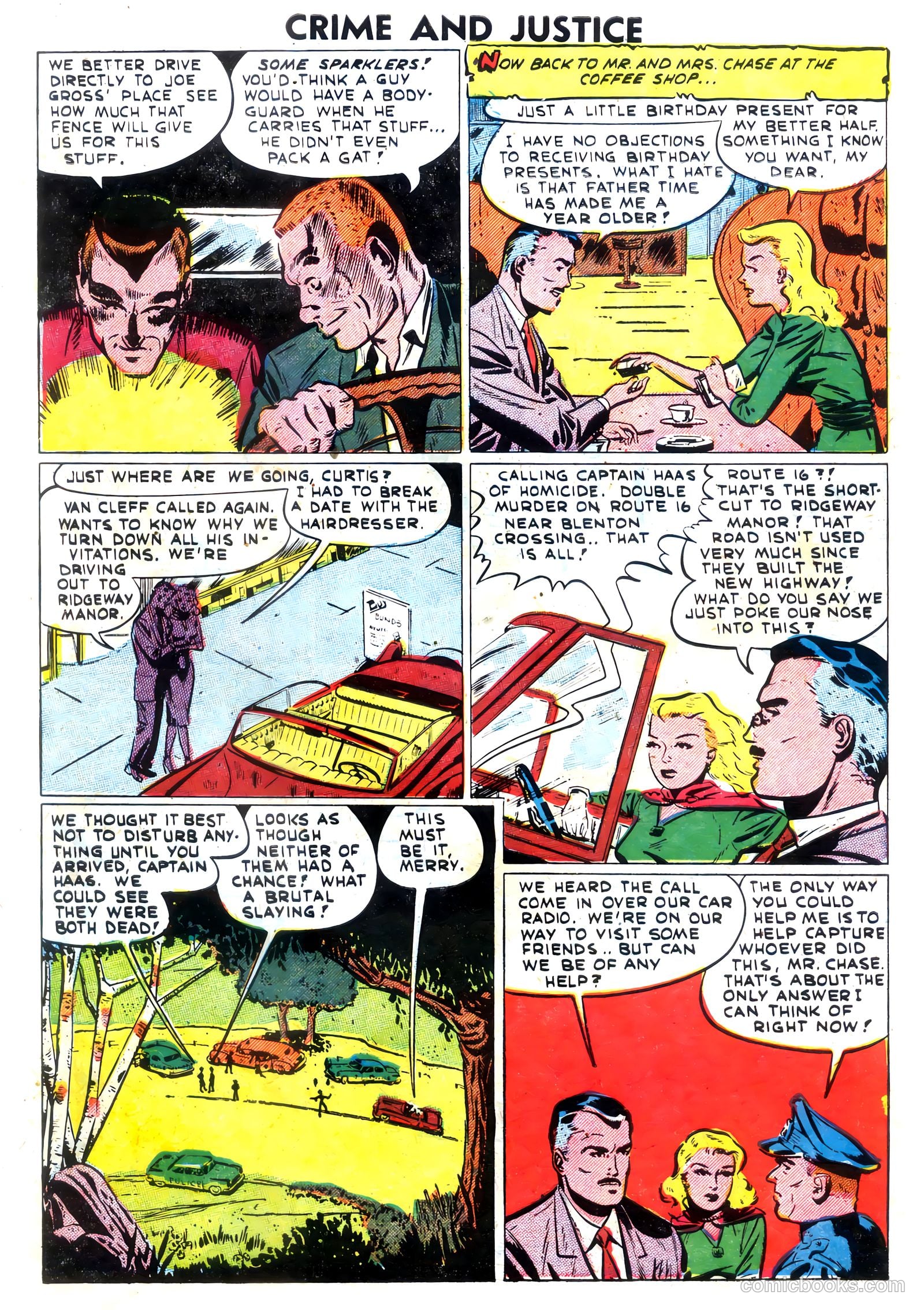 Crime and Justice #7 (1952) — page 7 of 36