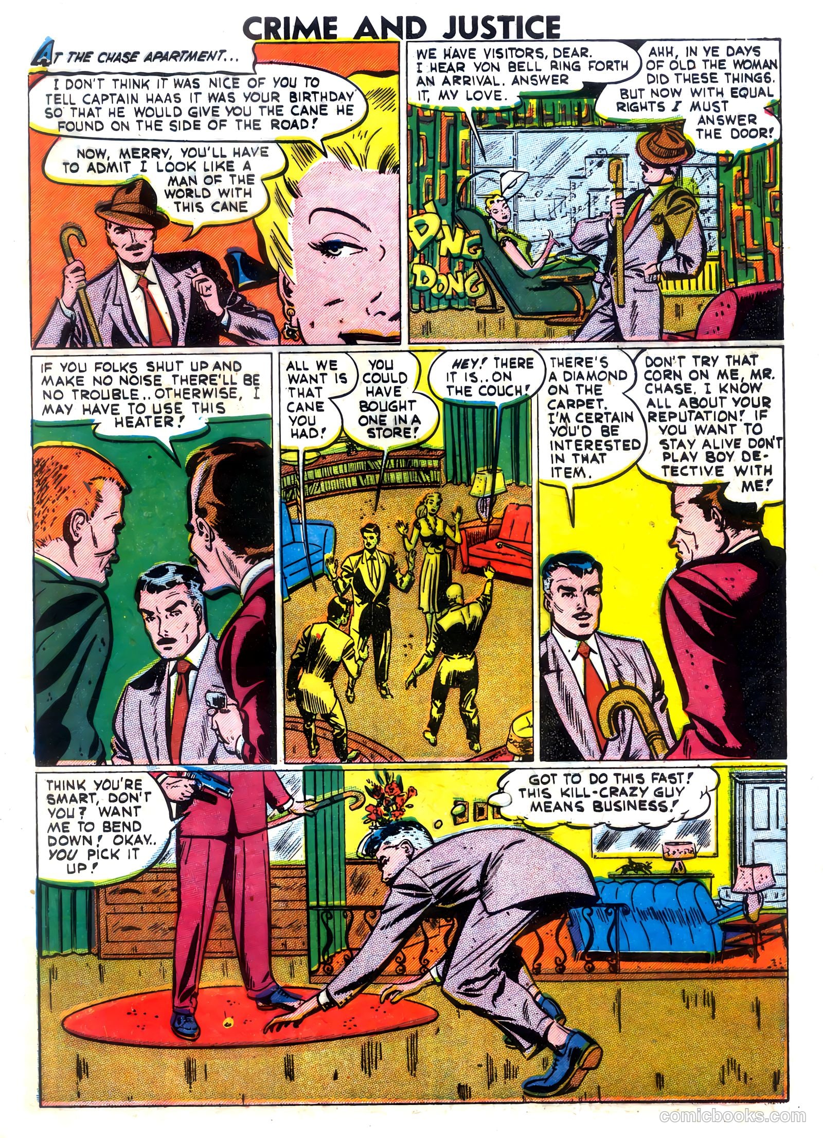 Crime and Justice #7 (1952) — page 9 of 36