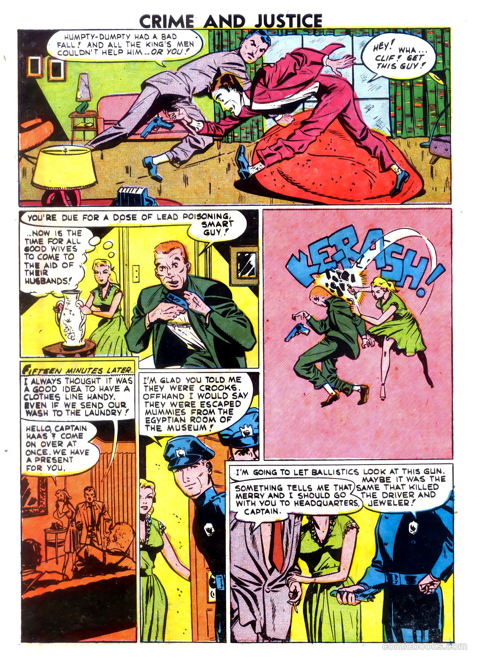 Crime and Justice #7 (1952) — page 10 of 36