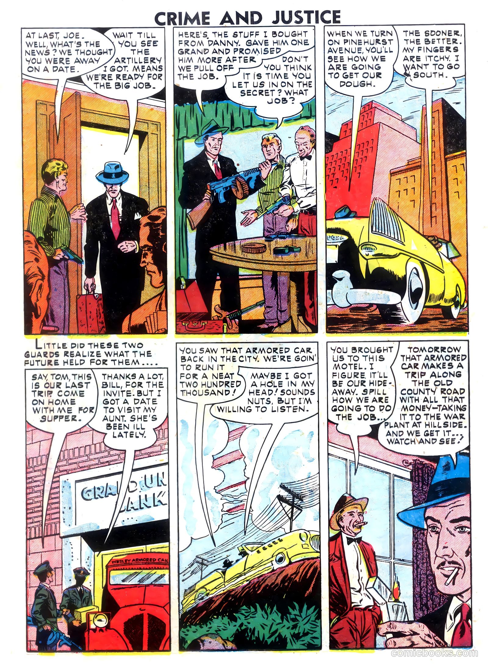 Crime and Justice #7 (1952) — page 14 of 36