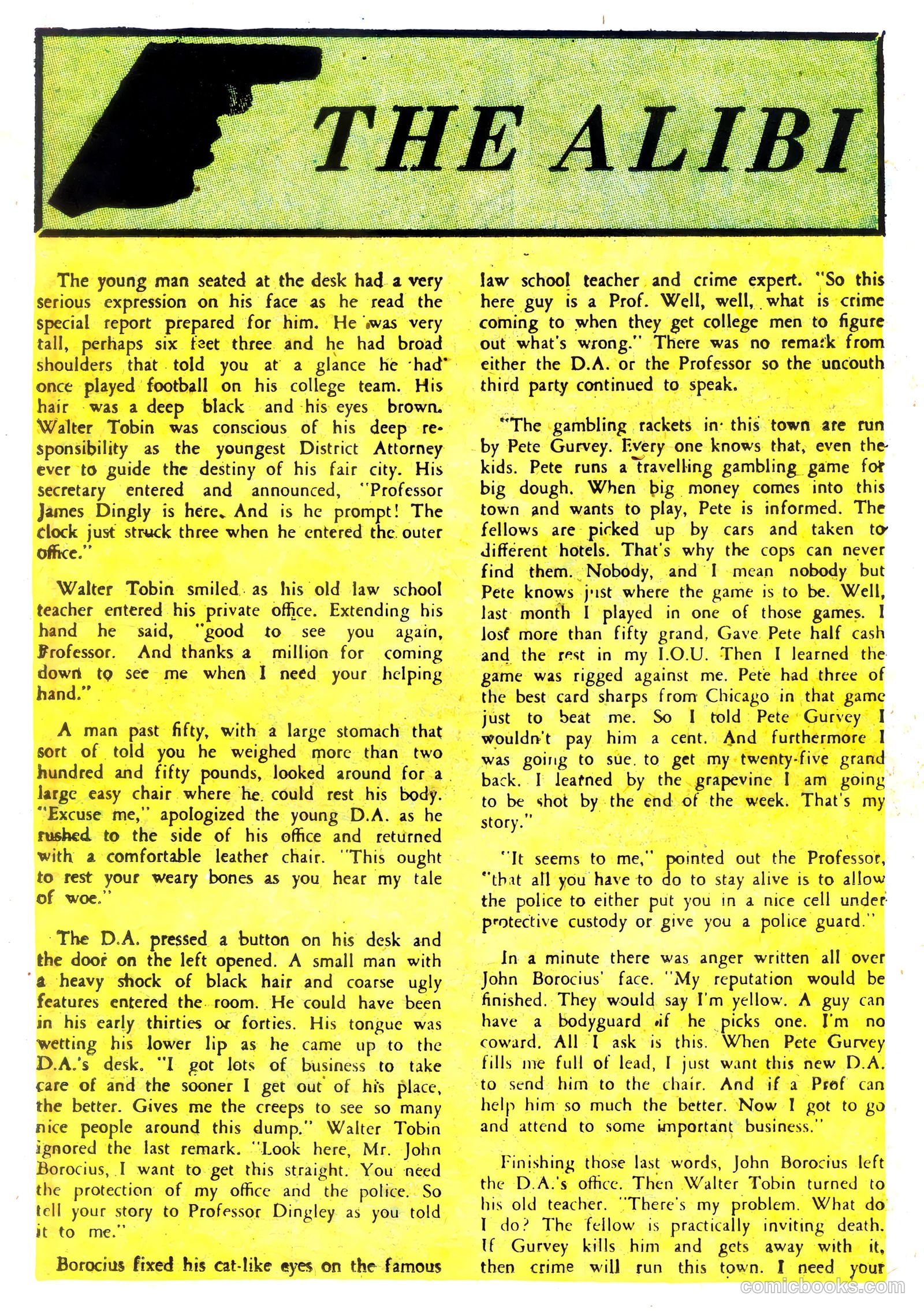 Crime and Justice #7 (1952) — page 18 of 36