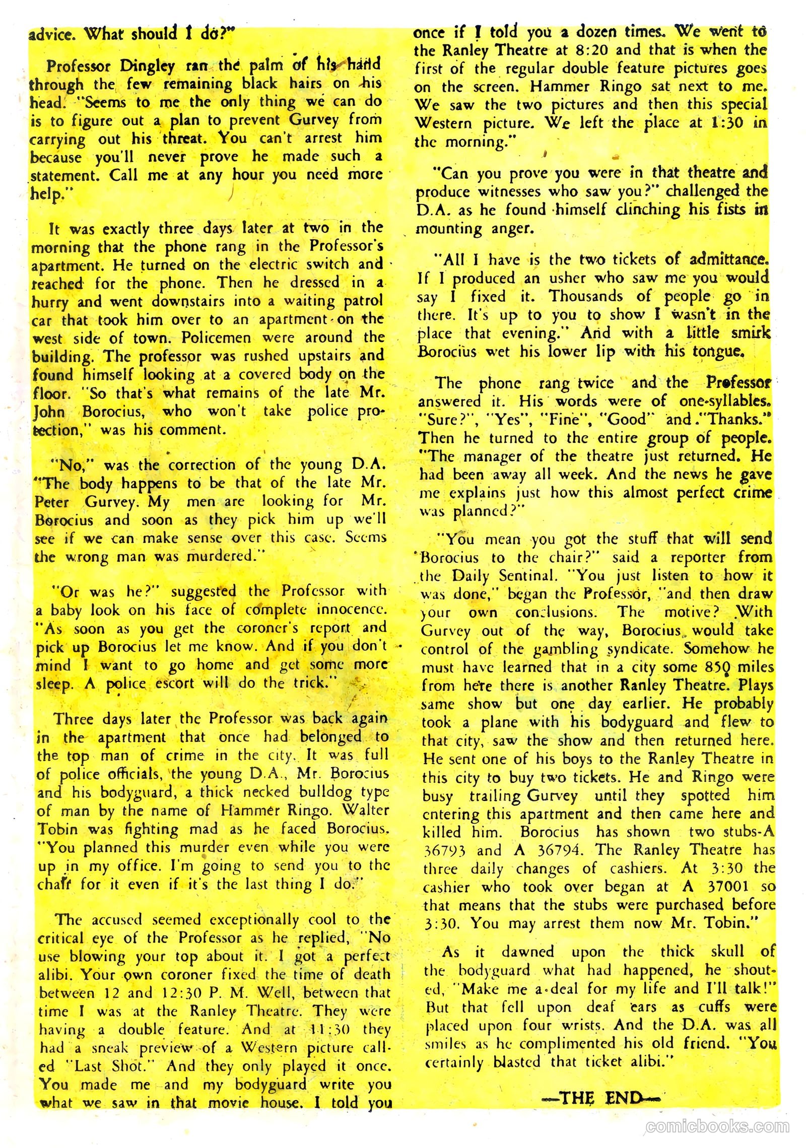 Crime and Justice #7 (1952) — page 19 of 36