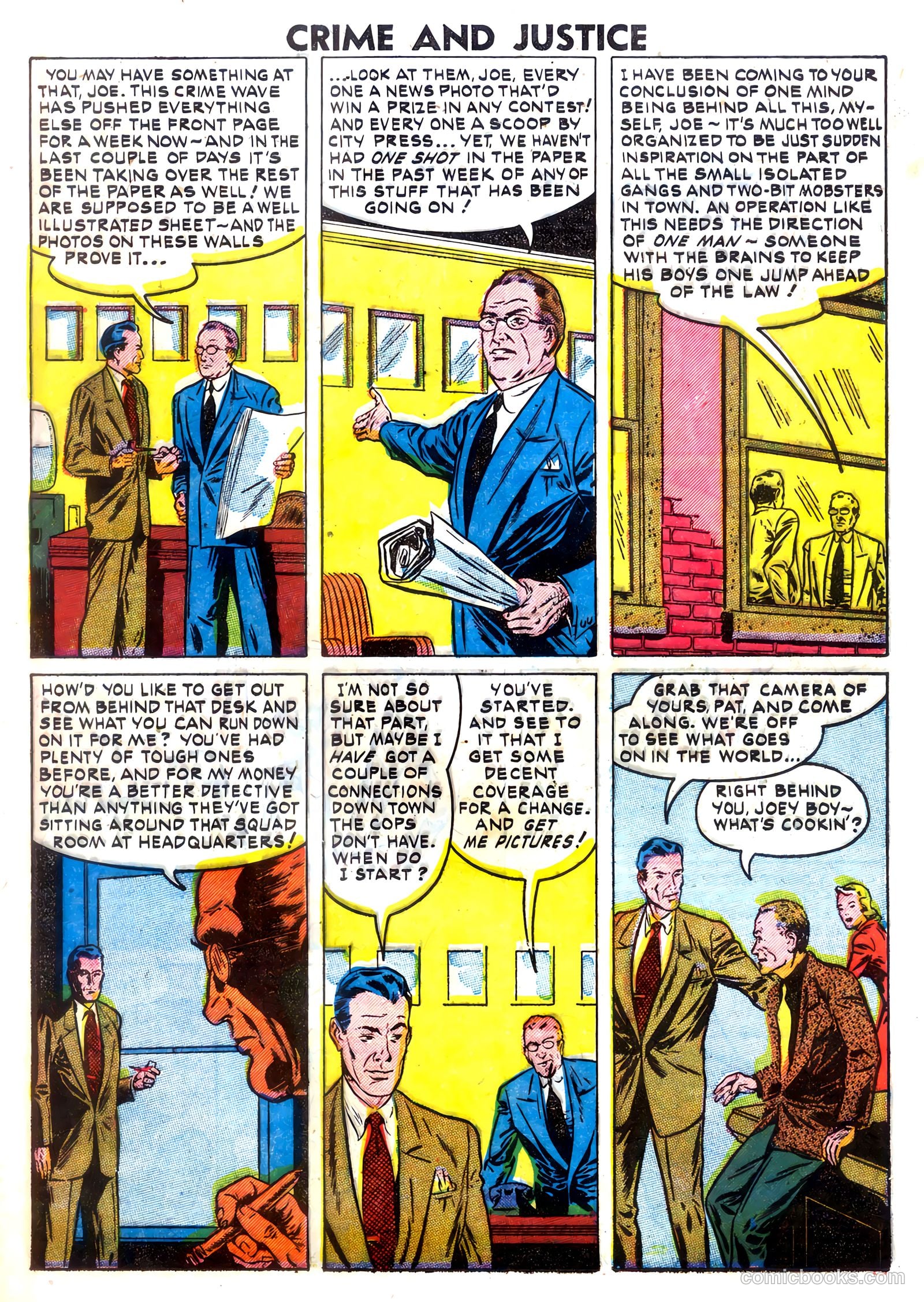 Crime and Justice #7 (1952) — page 21 of 36