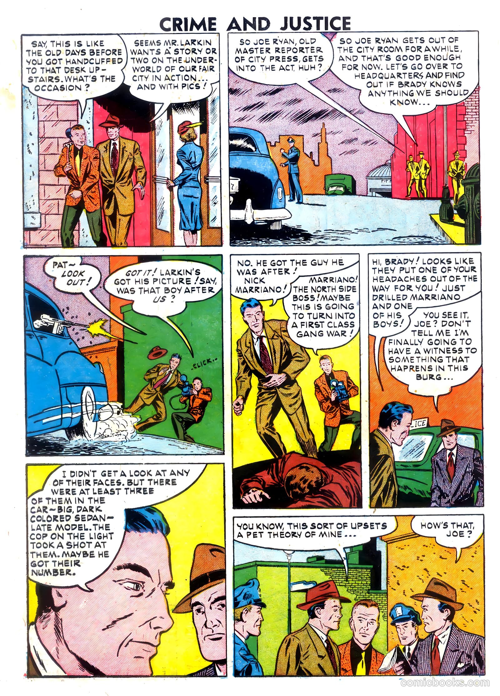 Crime and Justice #7 (1952) — page 22 of 36