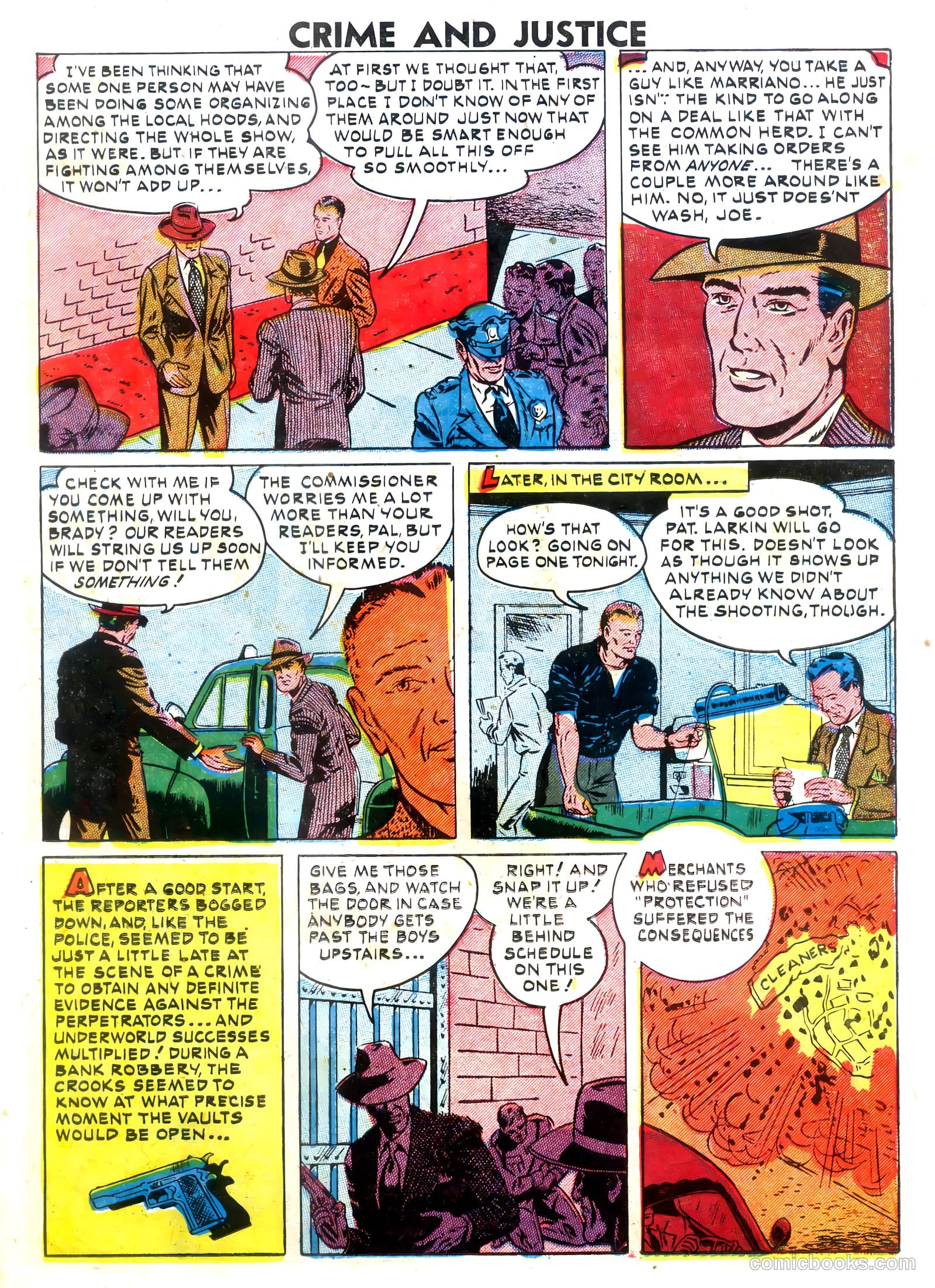 Crime and Justice #7 (1952) — page 23 of 36