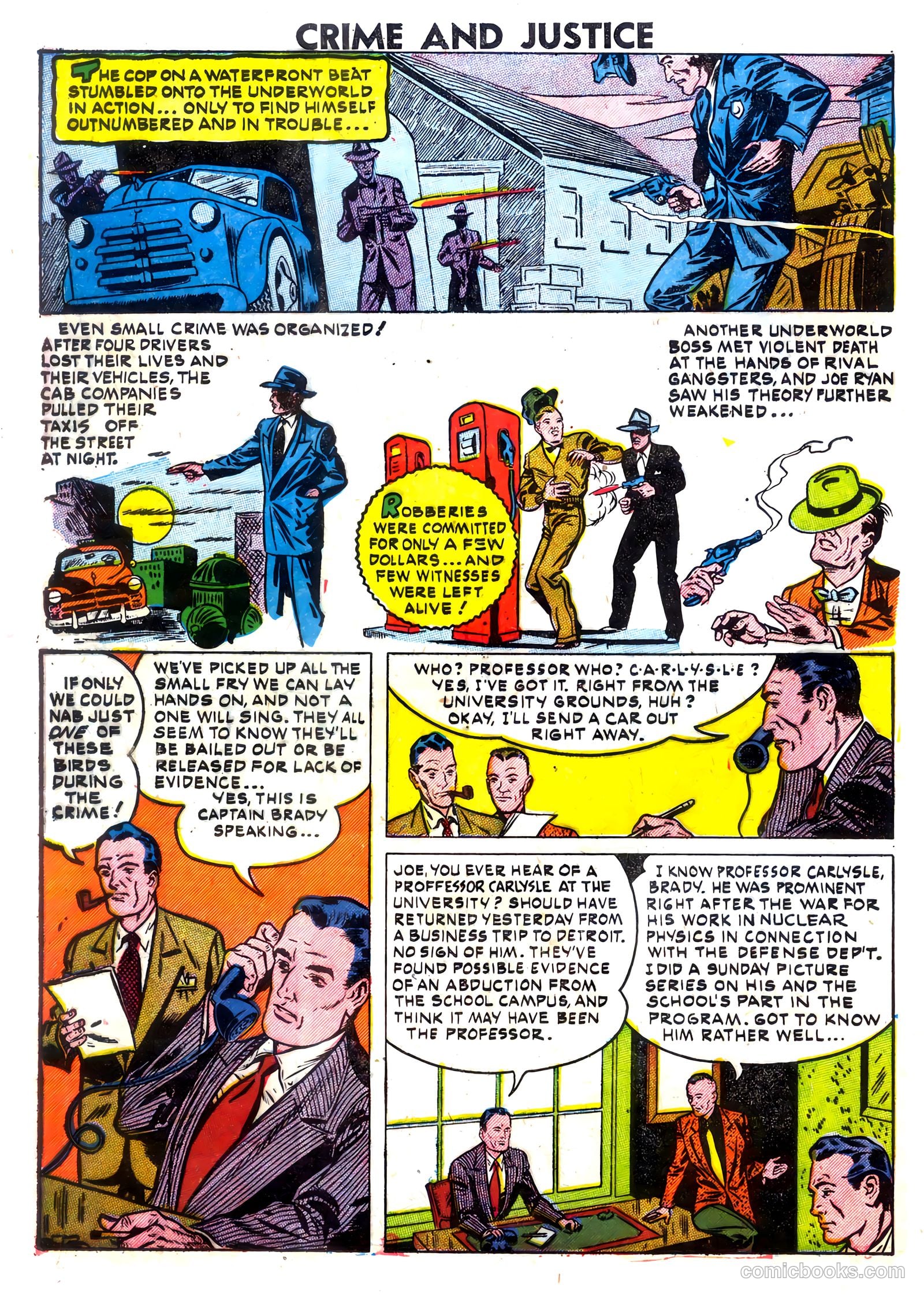 Crime and Justice #7 (1952) — page 24 of 36
