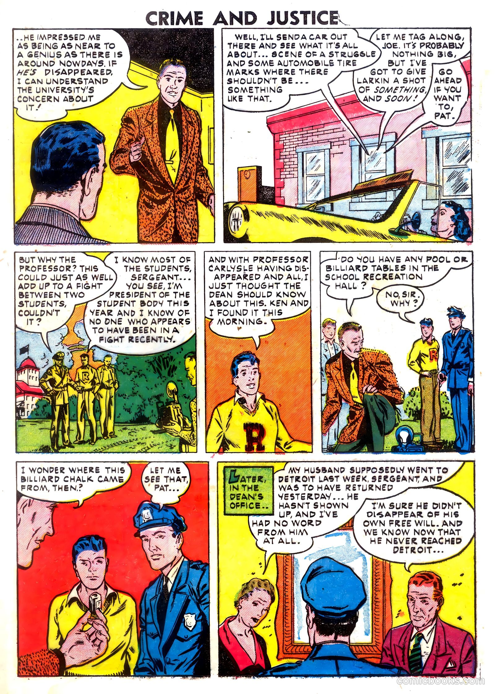 Crime and Justice #7 (1952) — page 25 of 36