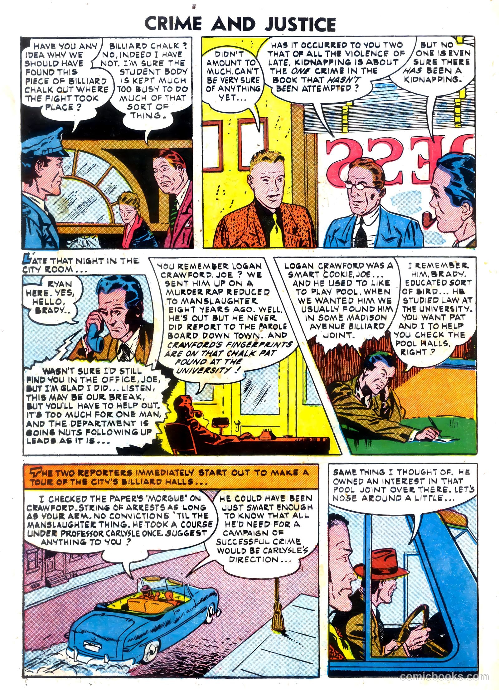 Crime and Justice #7 (1952) — page 26 of 36