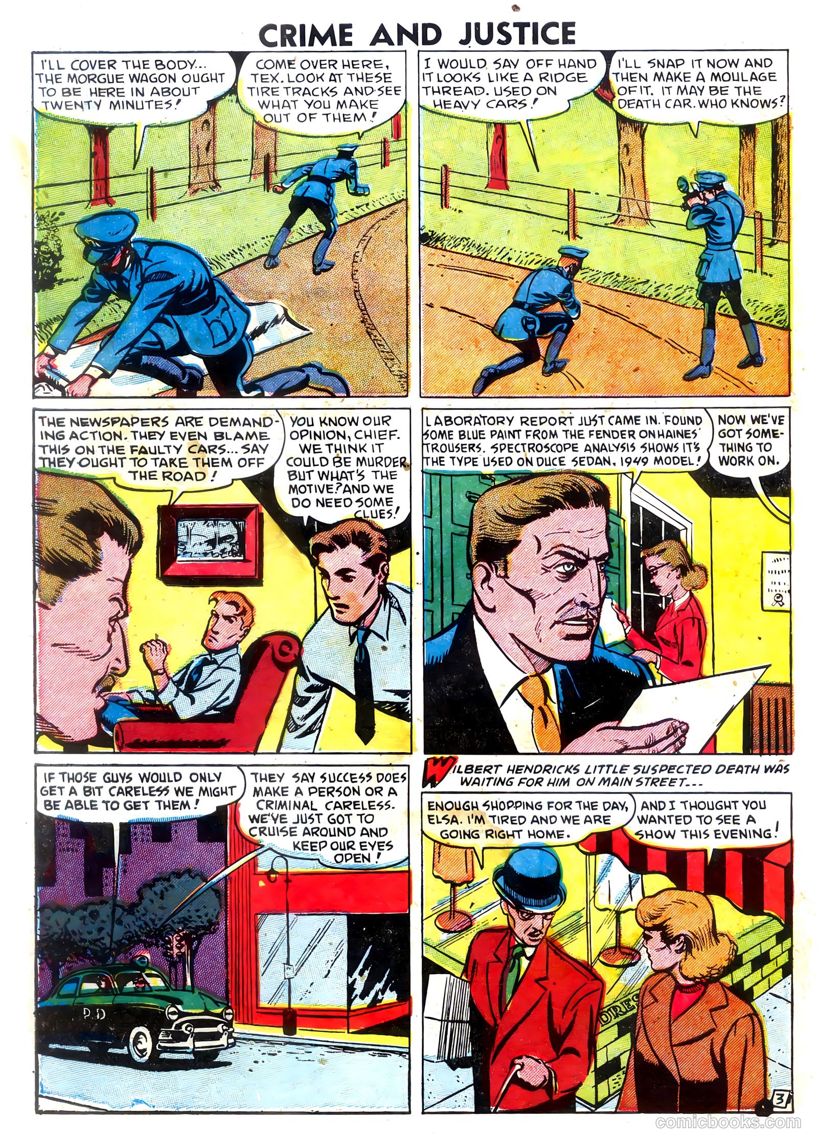 Crime and Justice #7 (1952) — page 30 of 36