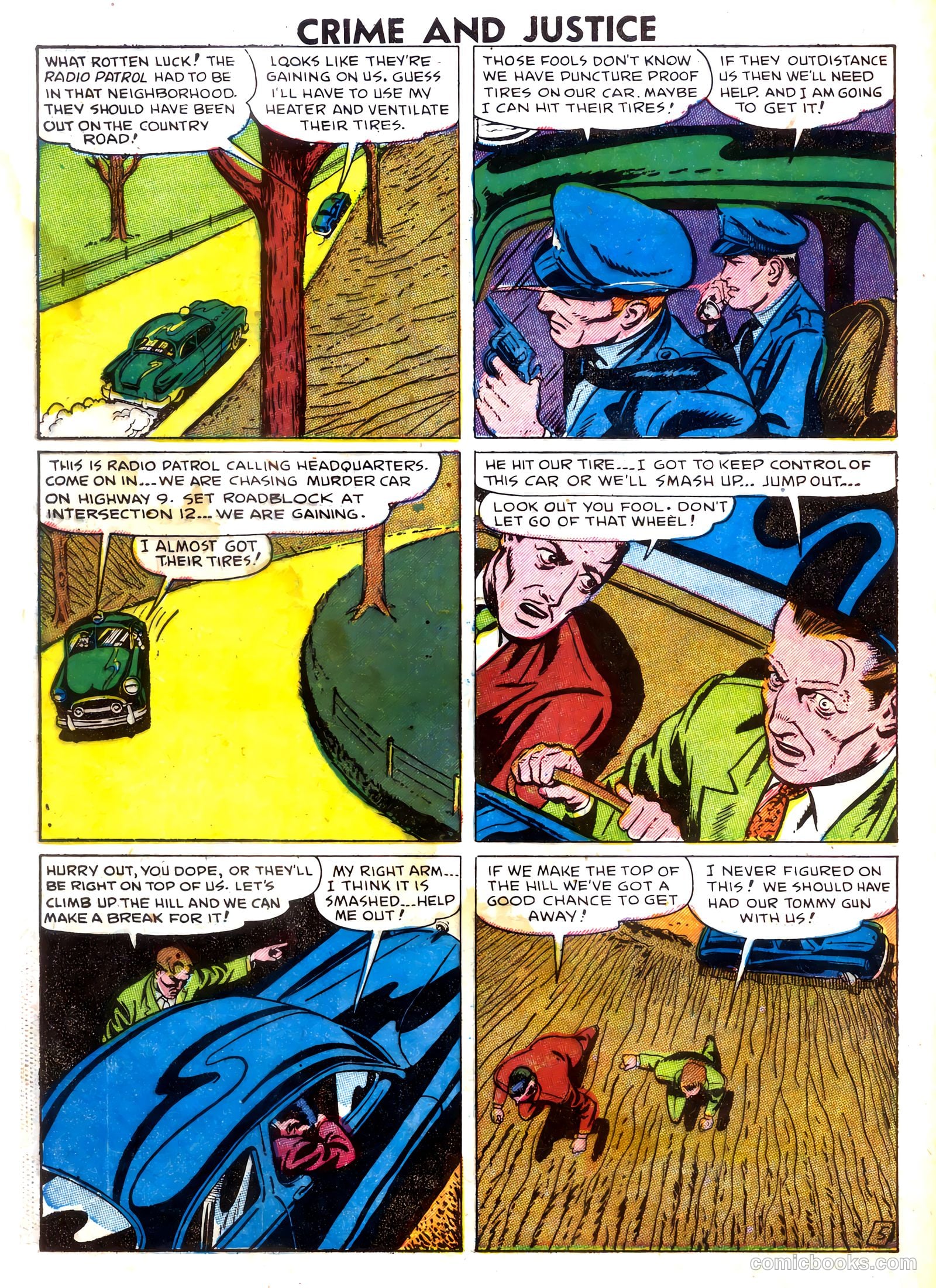 Crime and Justice #7 (1952) — page 32 of 36