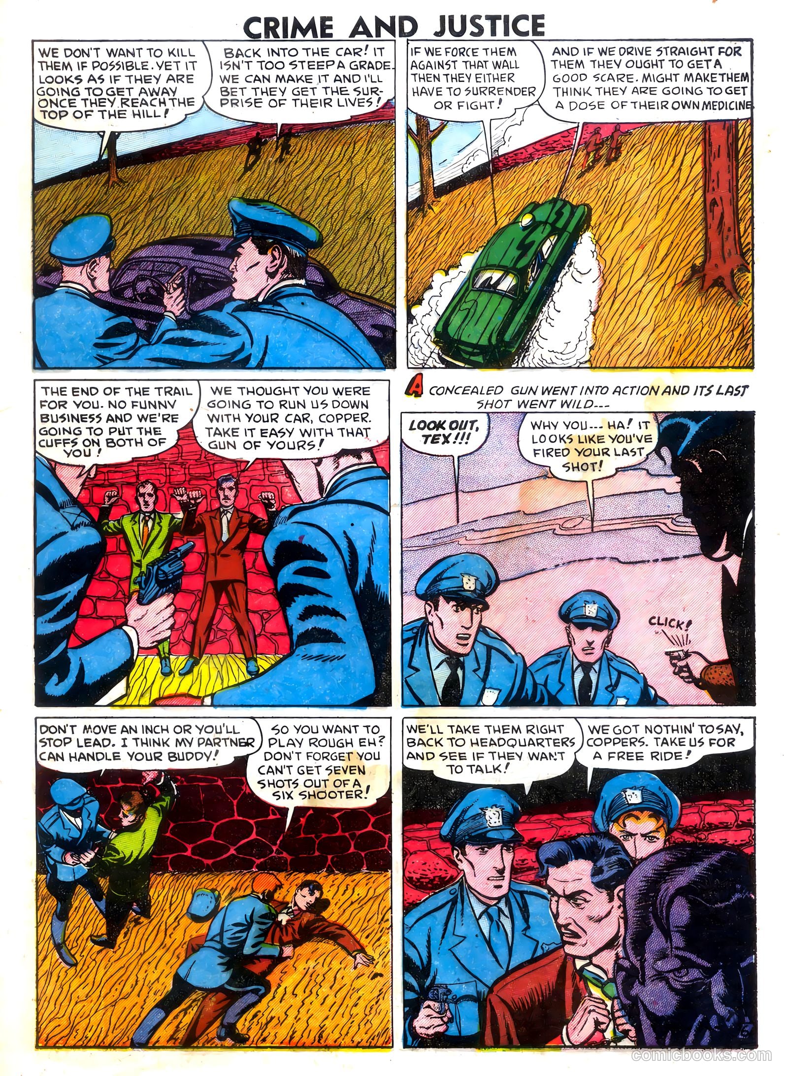 Crime and Justice #7 (1952) — page 33 of 36
