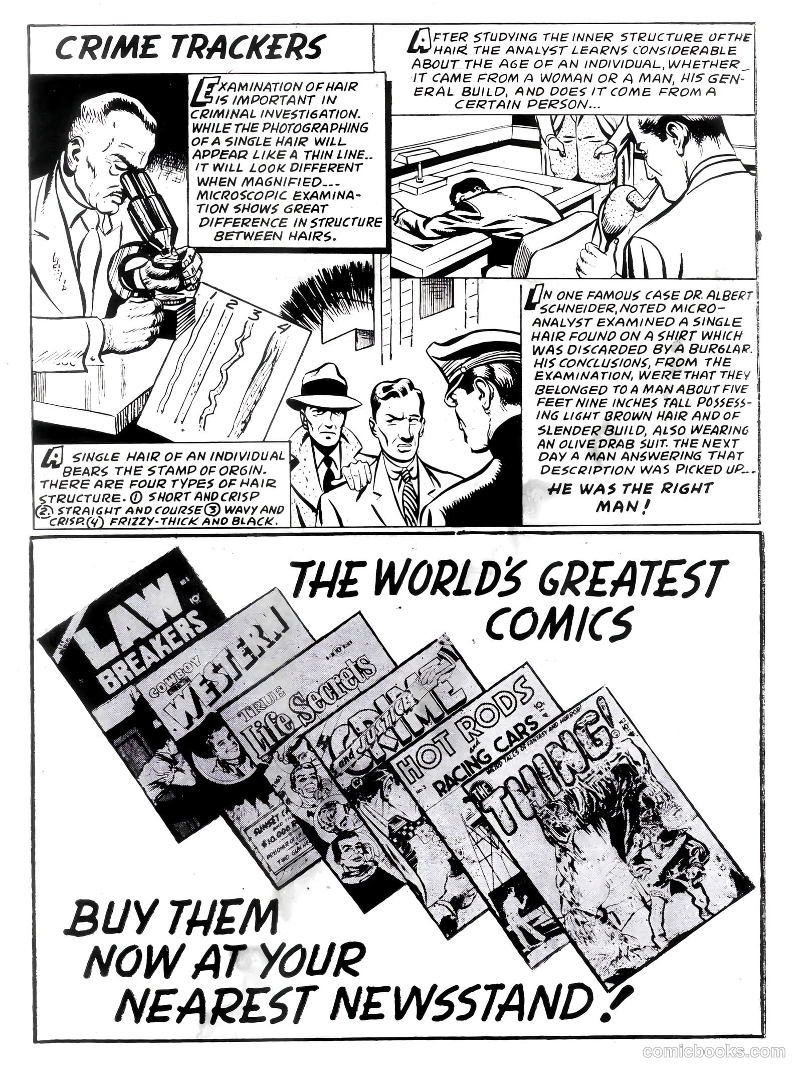 Crime and Justice #7 (1952) — page 35 of 36