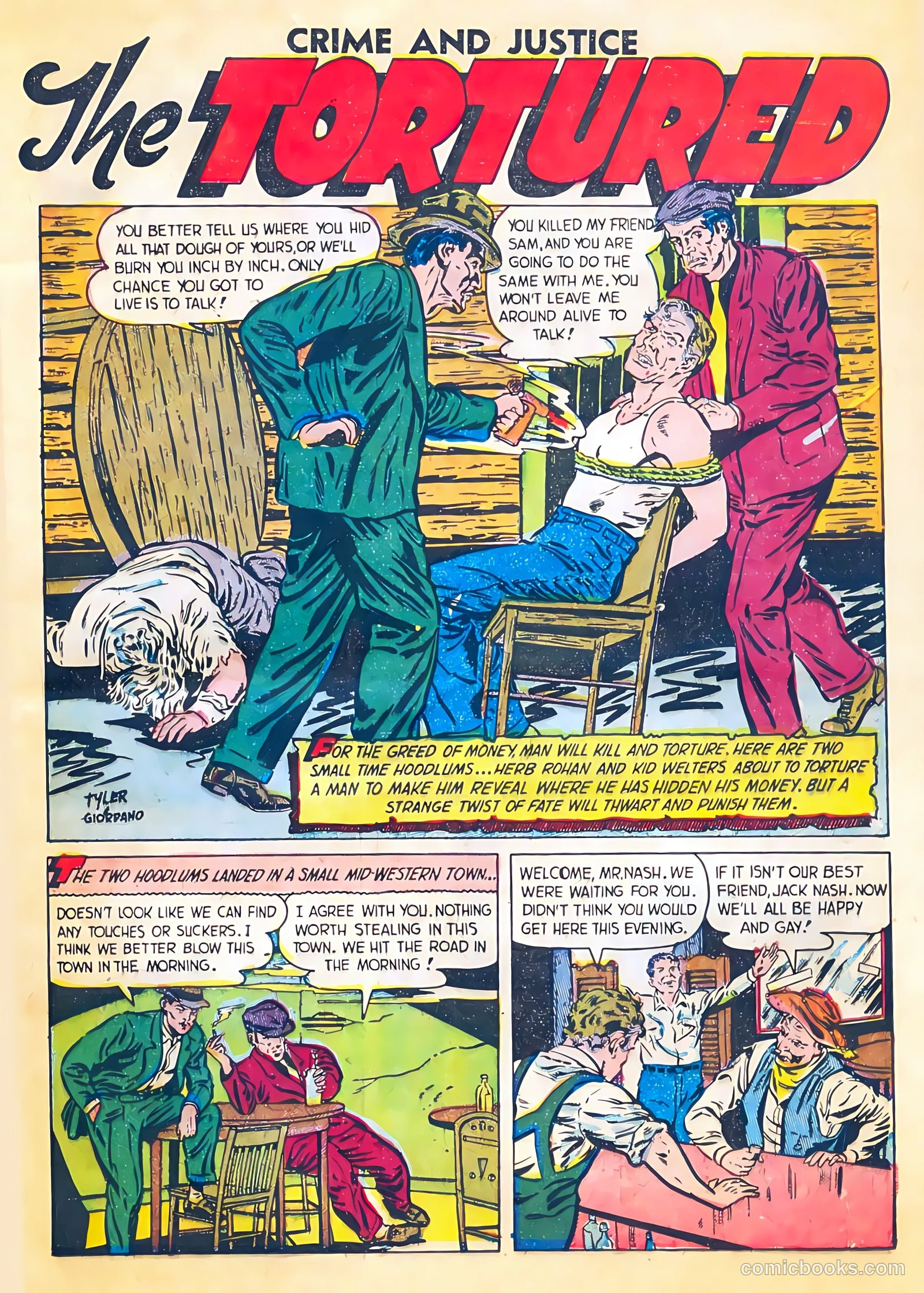 Crime and Justice #8 (1952) — page 13 of 36