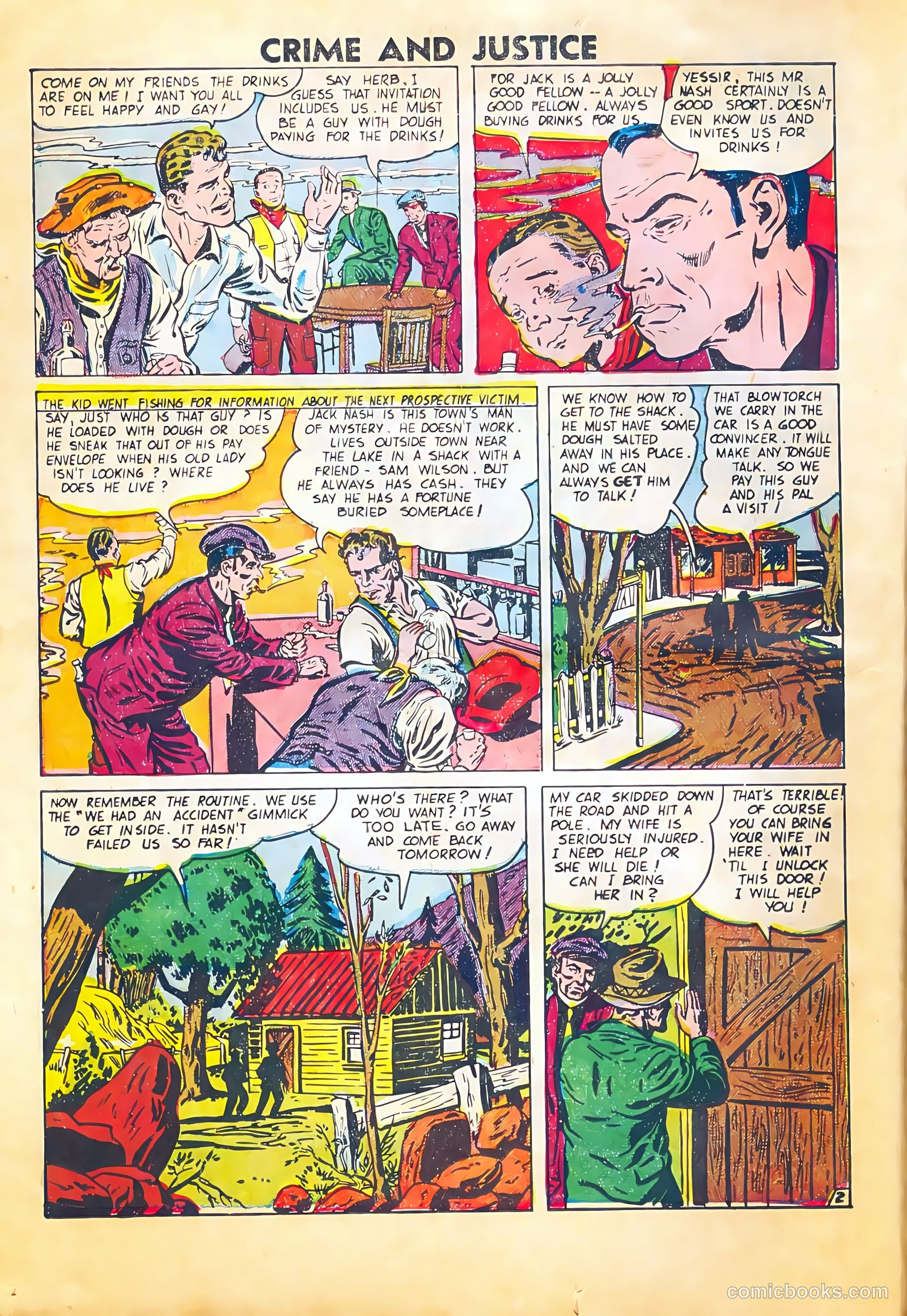 Crime and Justice #8 (1952) — page 14 of 36