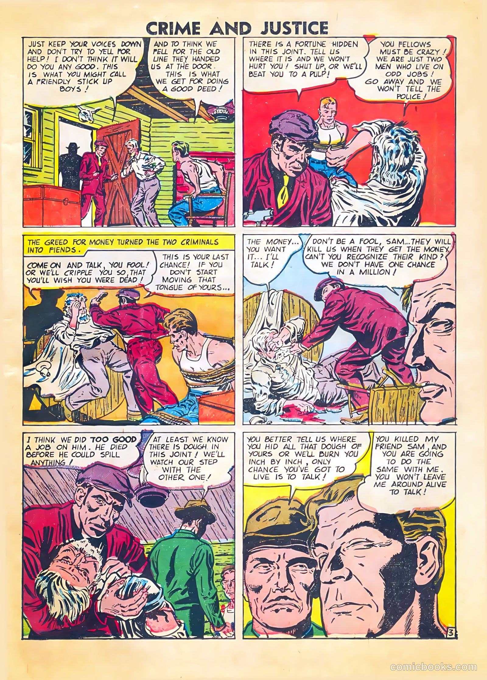 Crime and Justice #8 (1952) — page 15 of 36