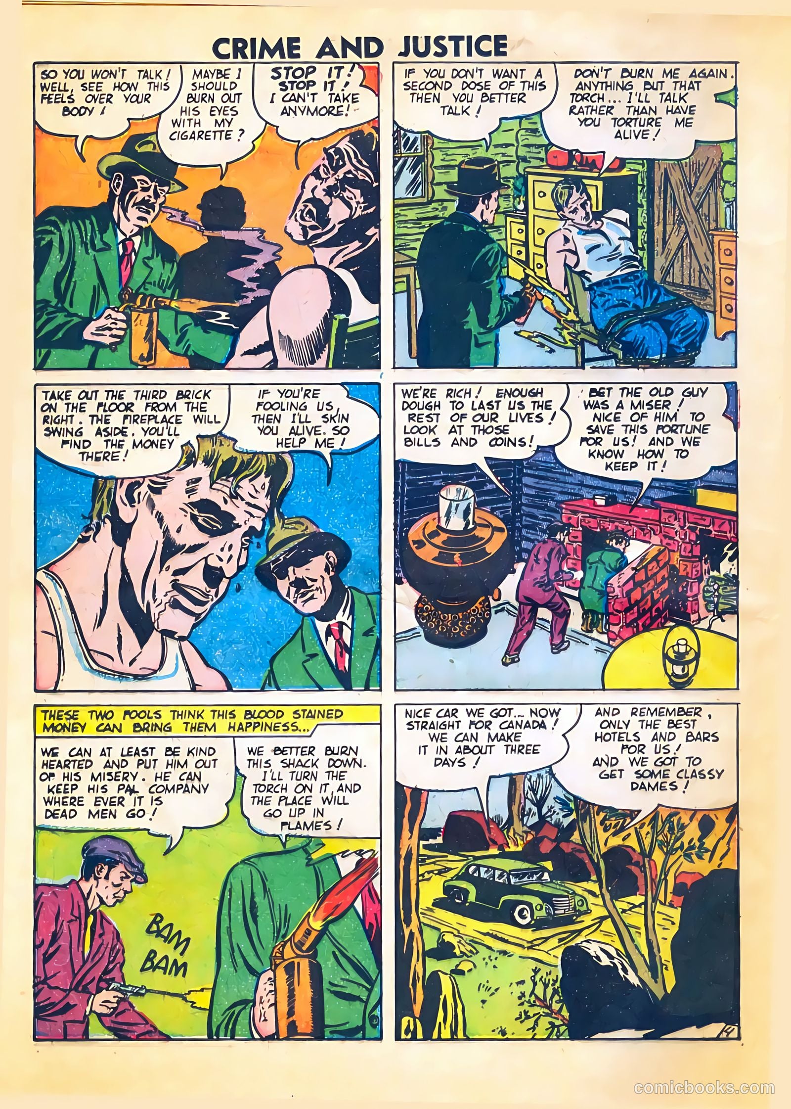 Crime and Justice #8 (1952) — page 16 of 36