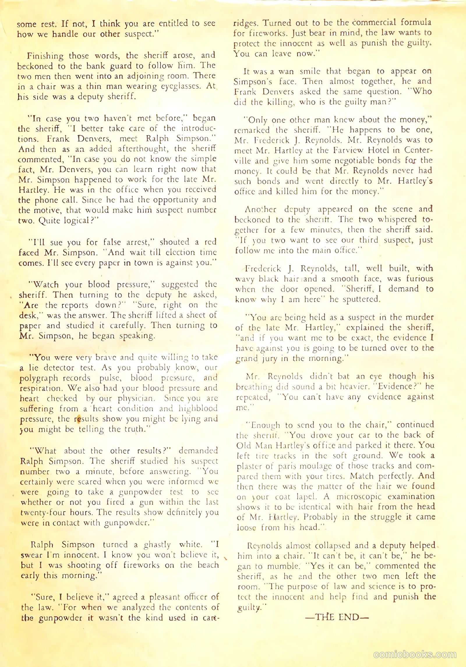 Crime and Justice #8 (1952) — page 19 of 36