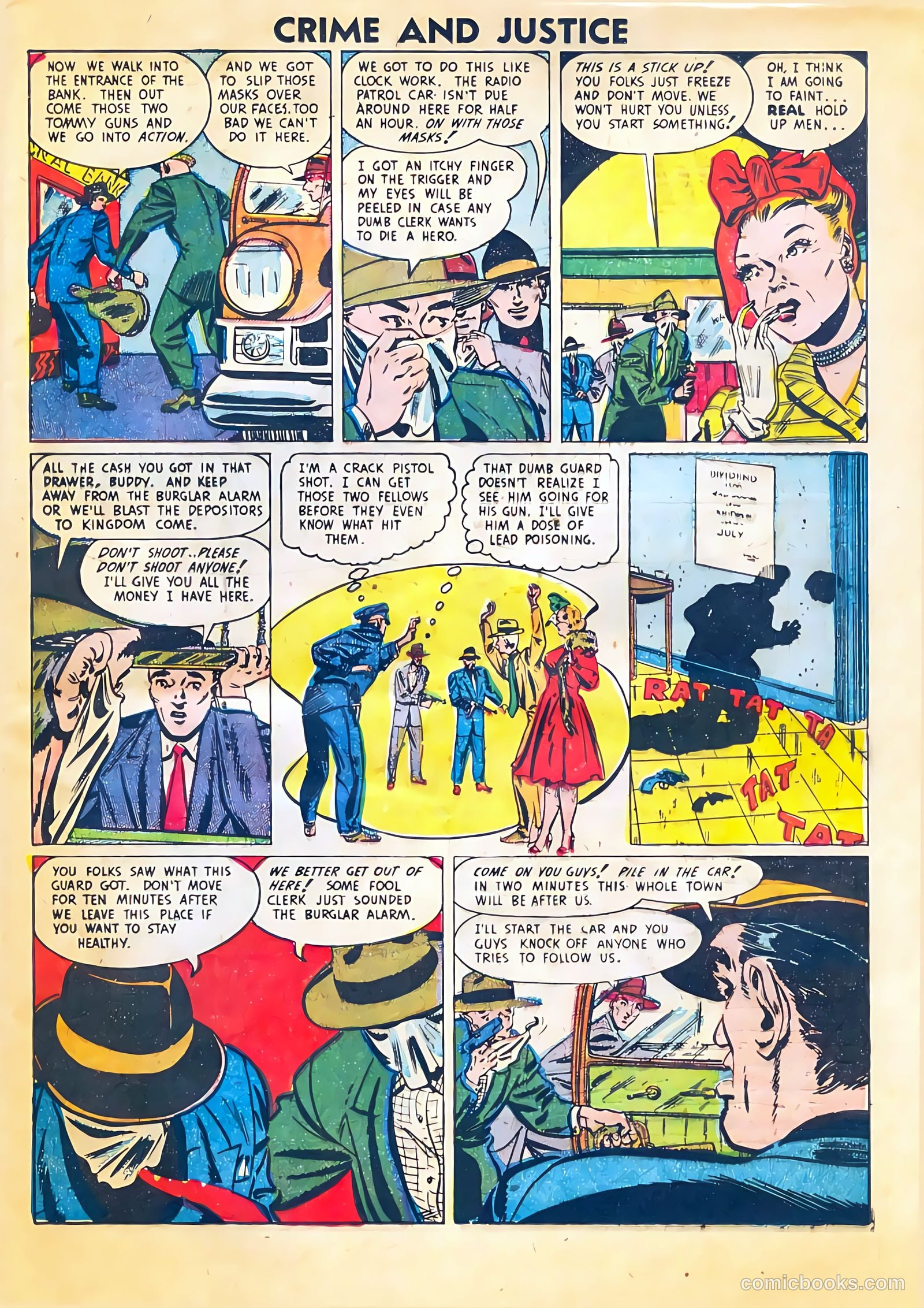 Crime and Justice #8 (1952) — page 21 of 36