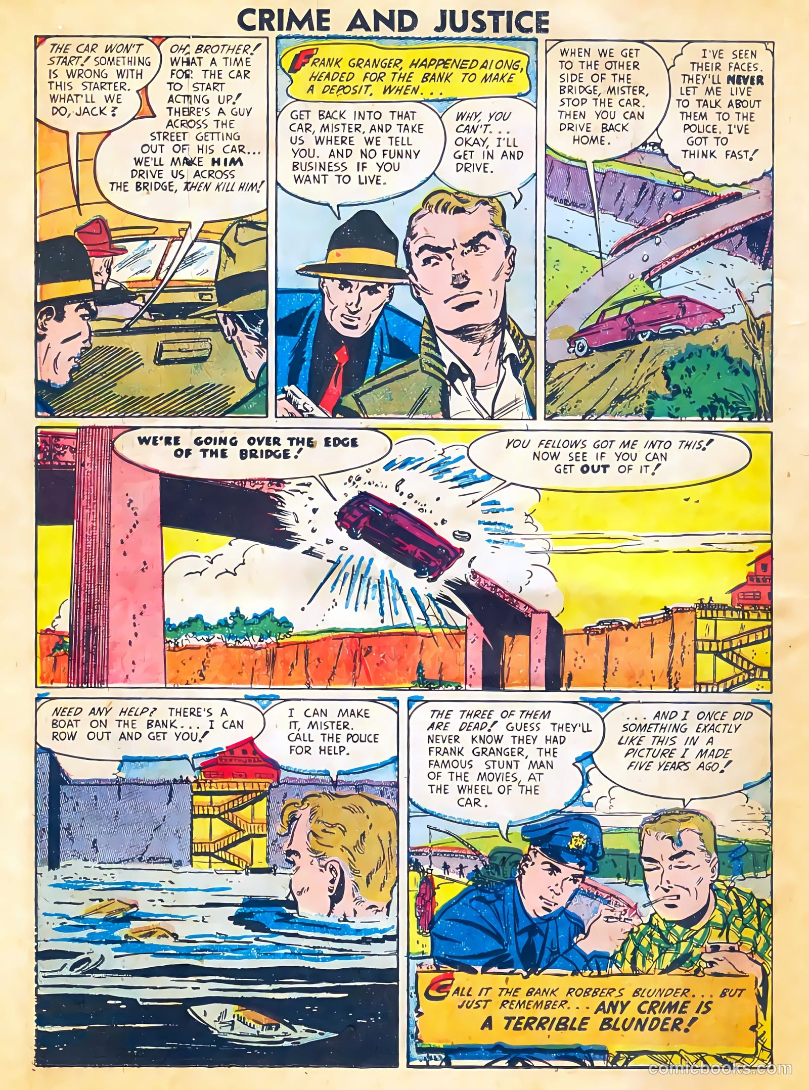 Crime and Justice #8 (1952) — page 22 of 36