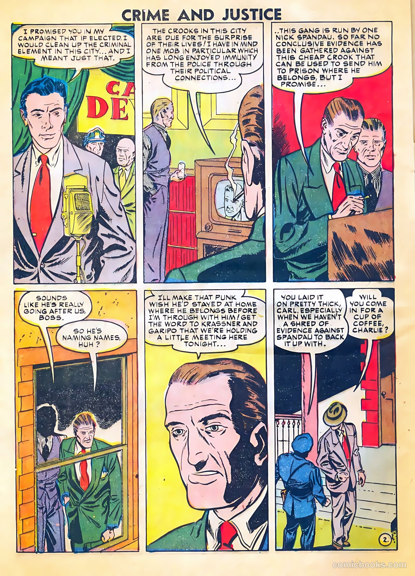 Crime and Justice #8 (1952) — page 24 of 36