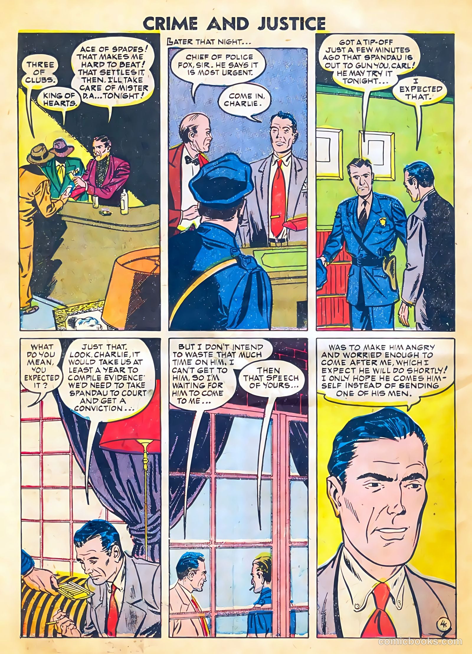 Crime and Justice #8 (1952) — page 26 of 36