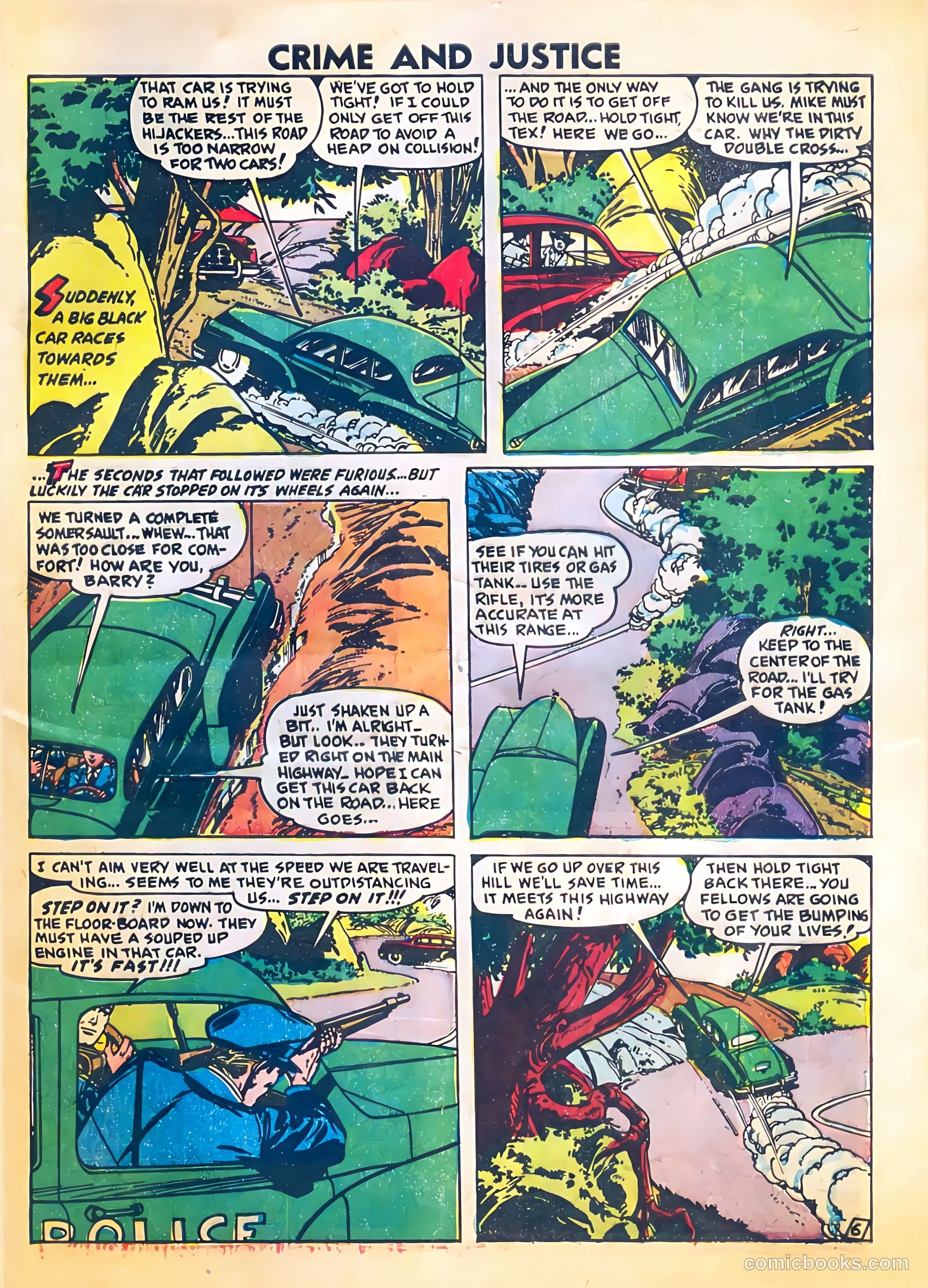 Crime and Justice #8 (1952) — page 33 of 36
