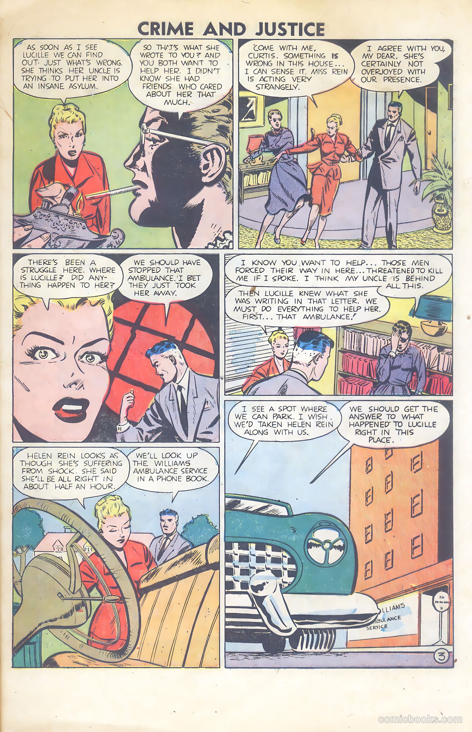 Crime and Justice #9 (1952) — page 5 of 36