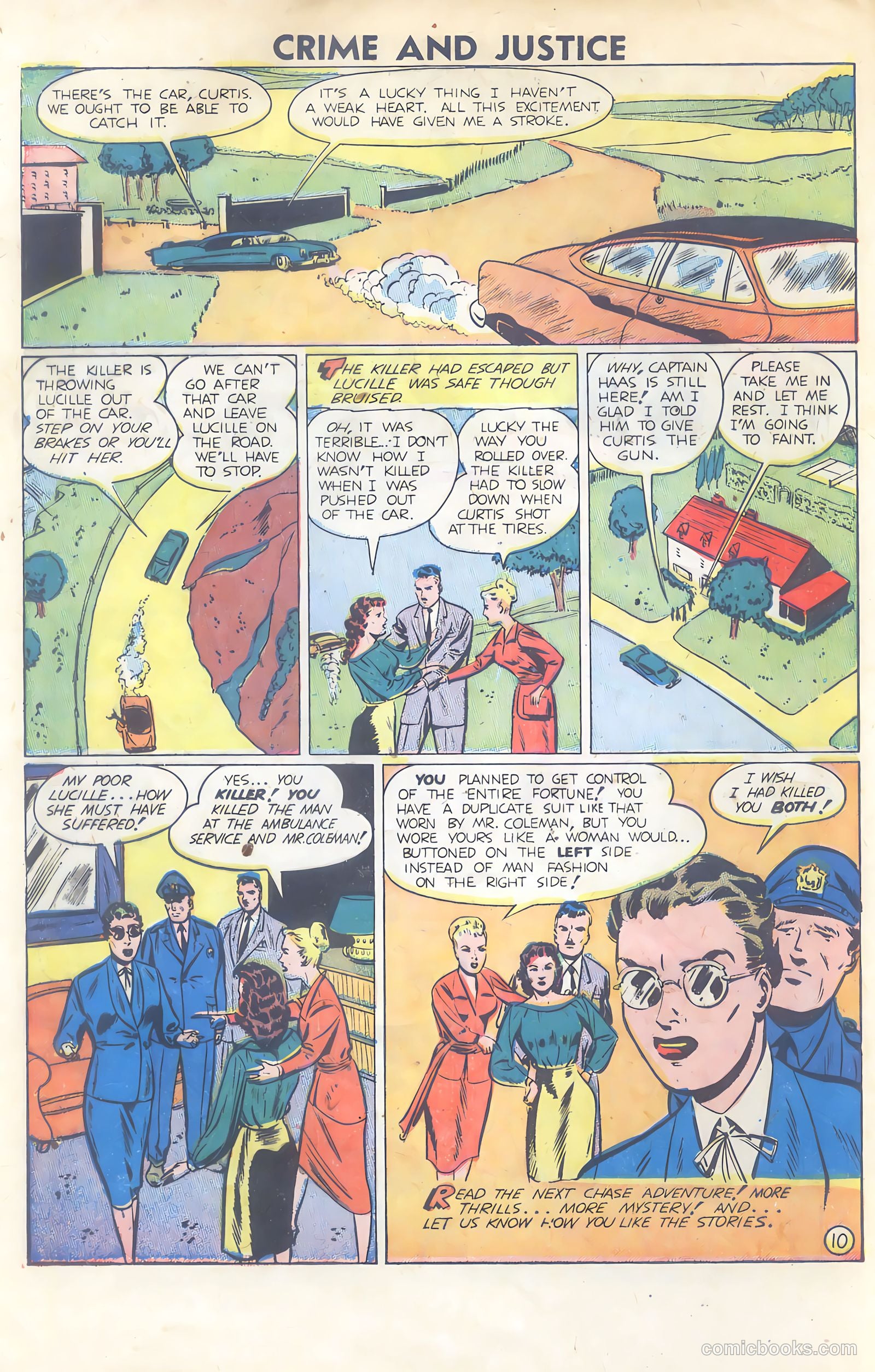 Crime and Justice #9 (1952) — page 12 of 36