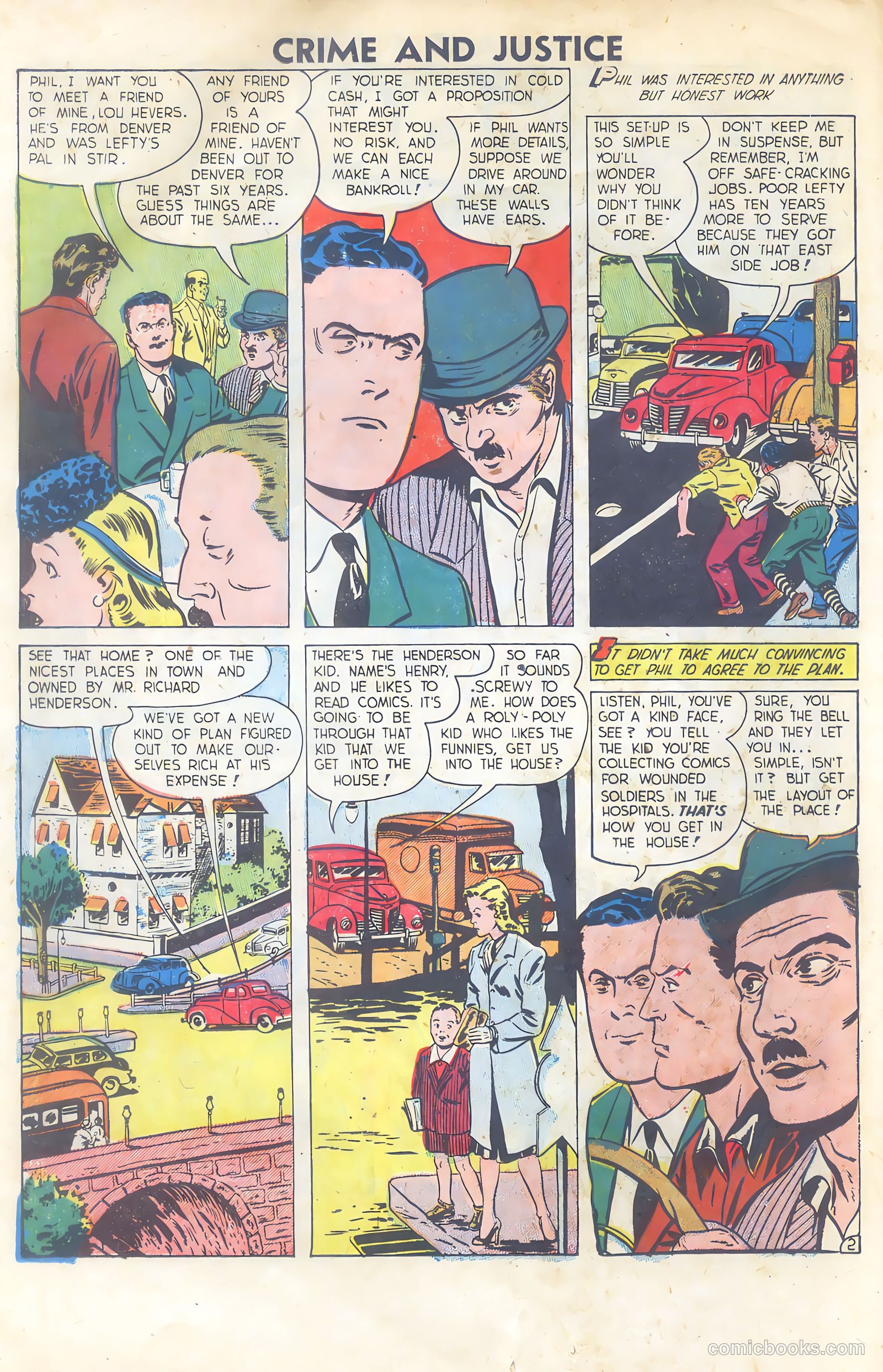 Crime and Justice #9 (1952) — page 14 of 36