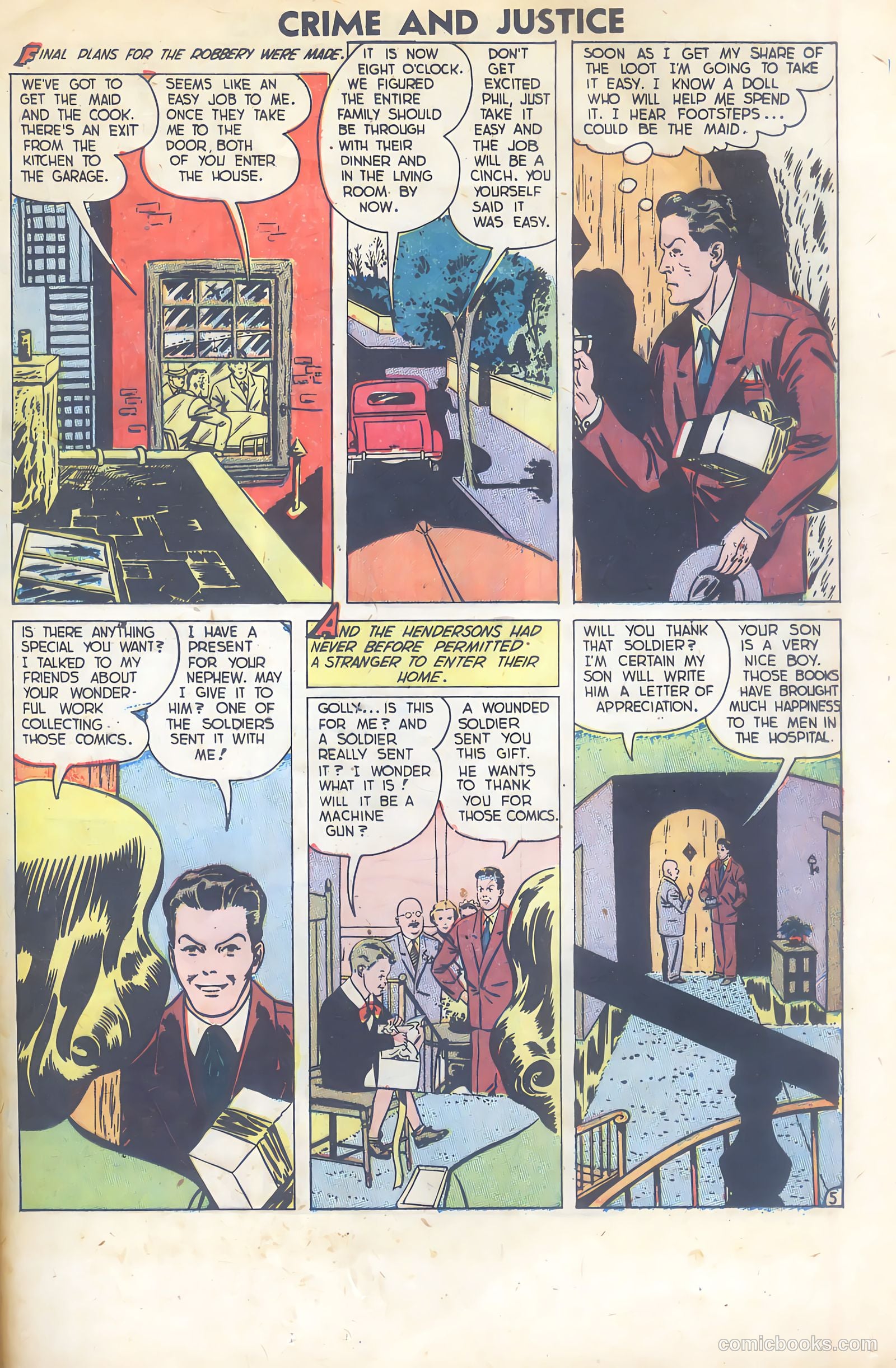 Crime and Justice #9 (1952) — page 17 of 36