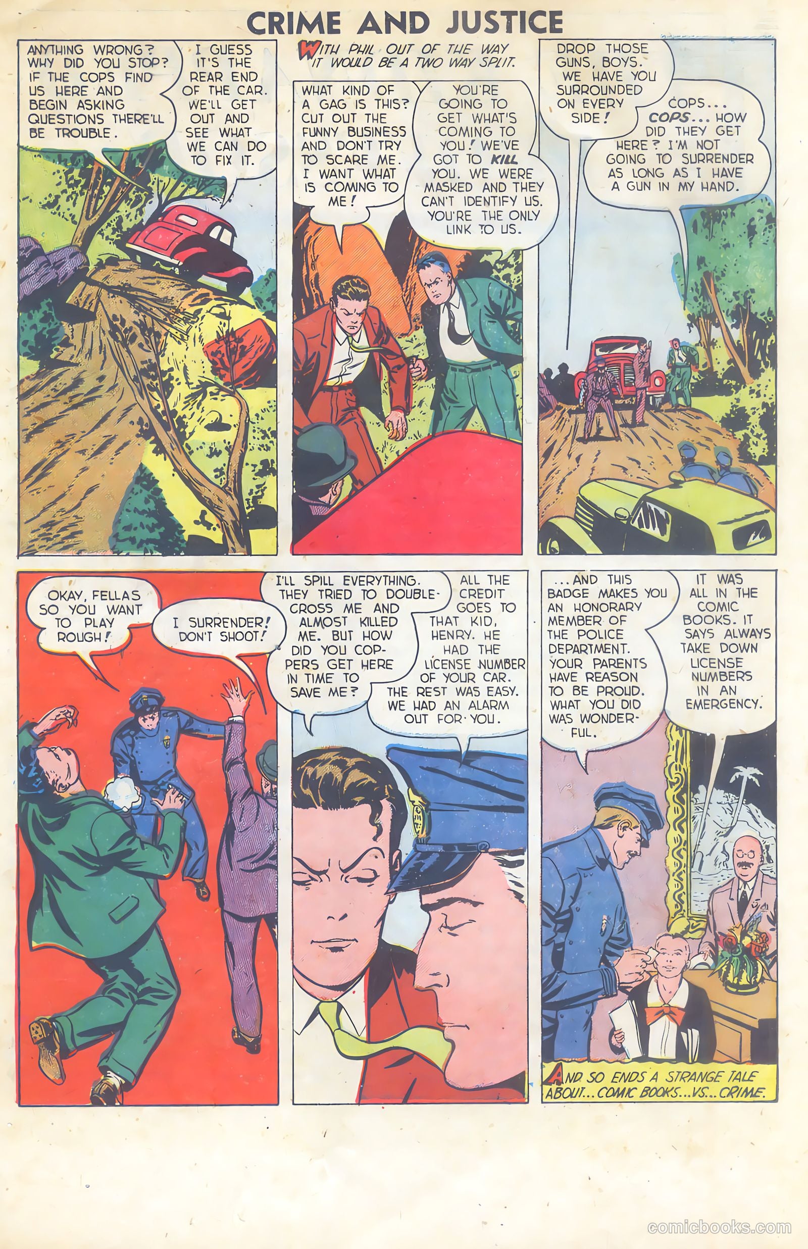 Crime and Justice #9 (1952) — page 19 of 36