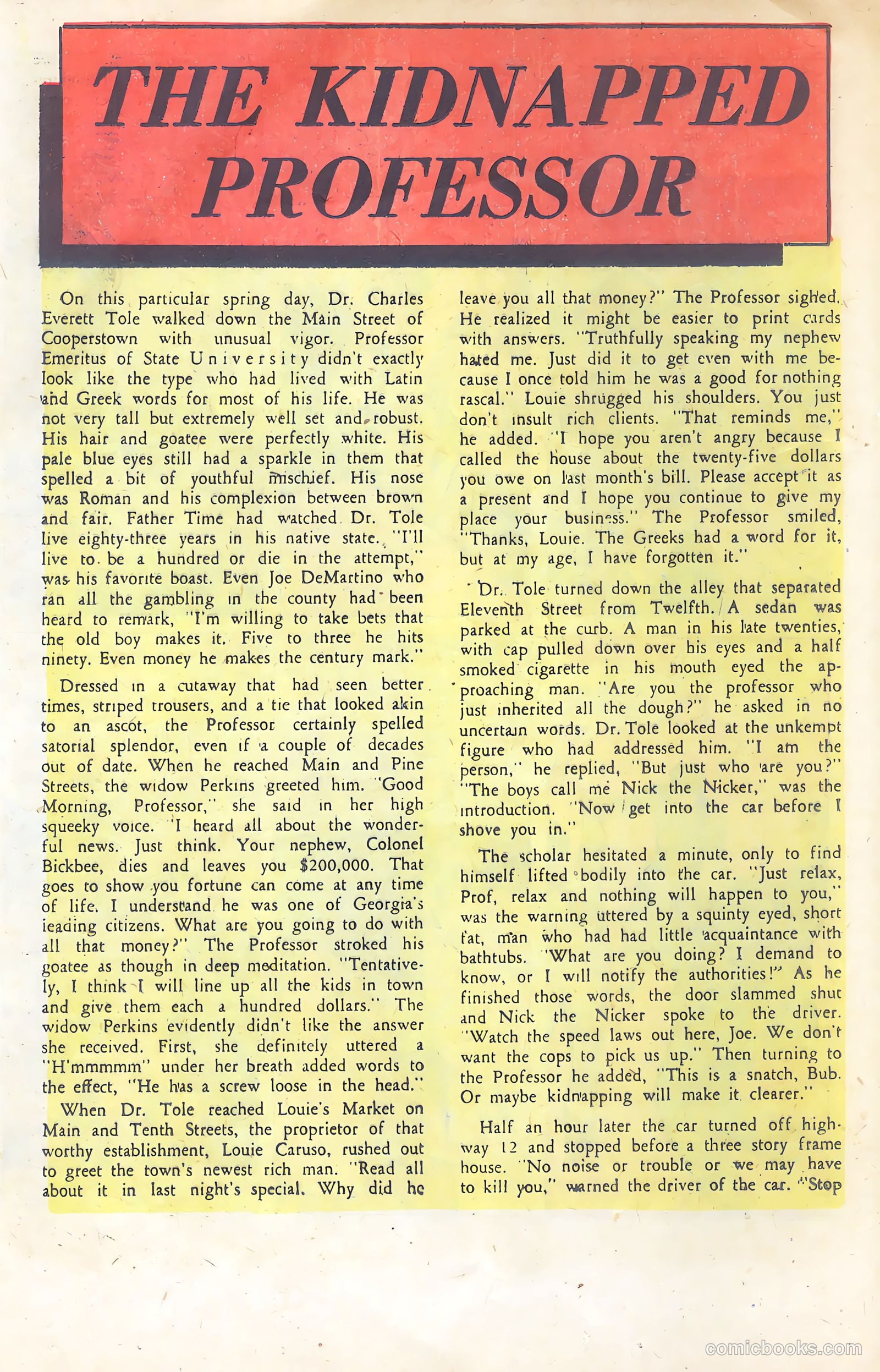 Crime and Justice #9 (1952) — page 20 of 36
