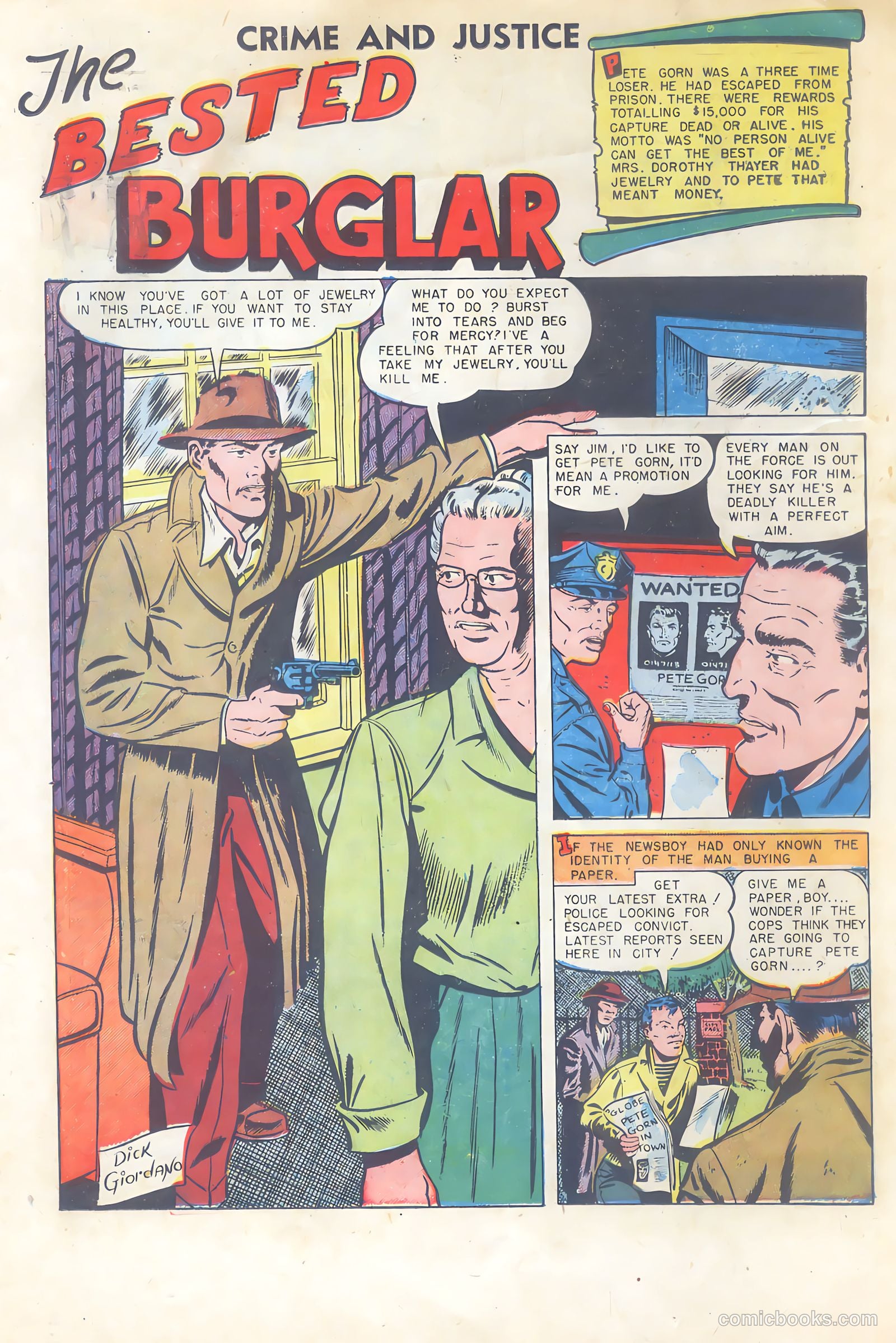 Crime and Justice #9 (1952) — page 22 of 36