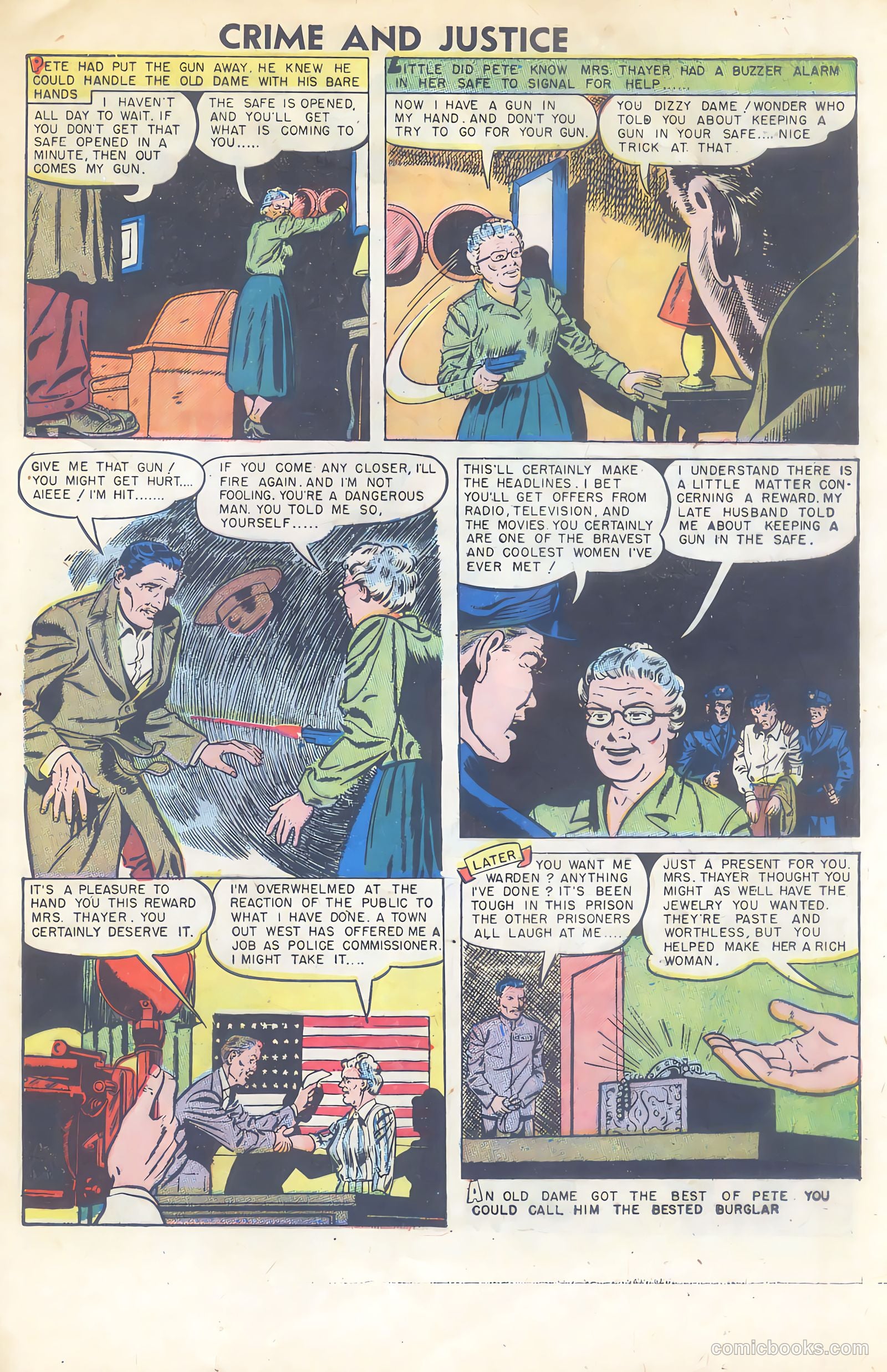 Crime and Justice #9 (1952) — page 25 of 36