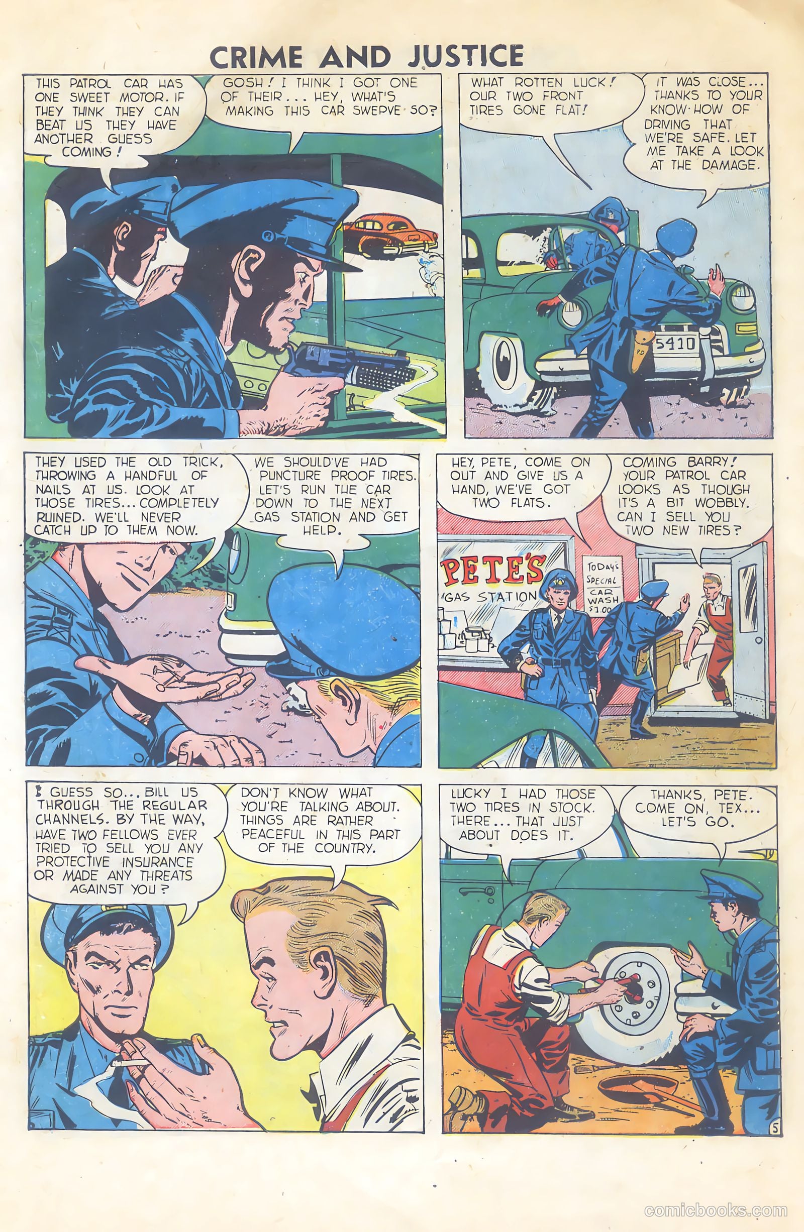 Crime and Justice #9 (1952) — page 30 of 36