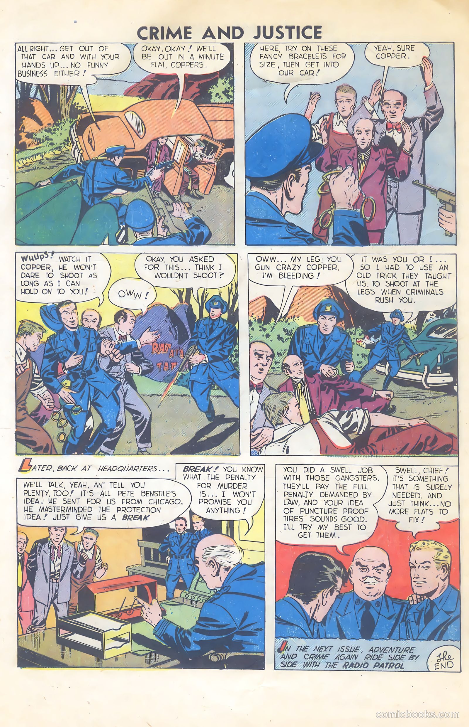 Crime and Justice #9 (1952) — page 32 of 36