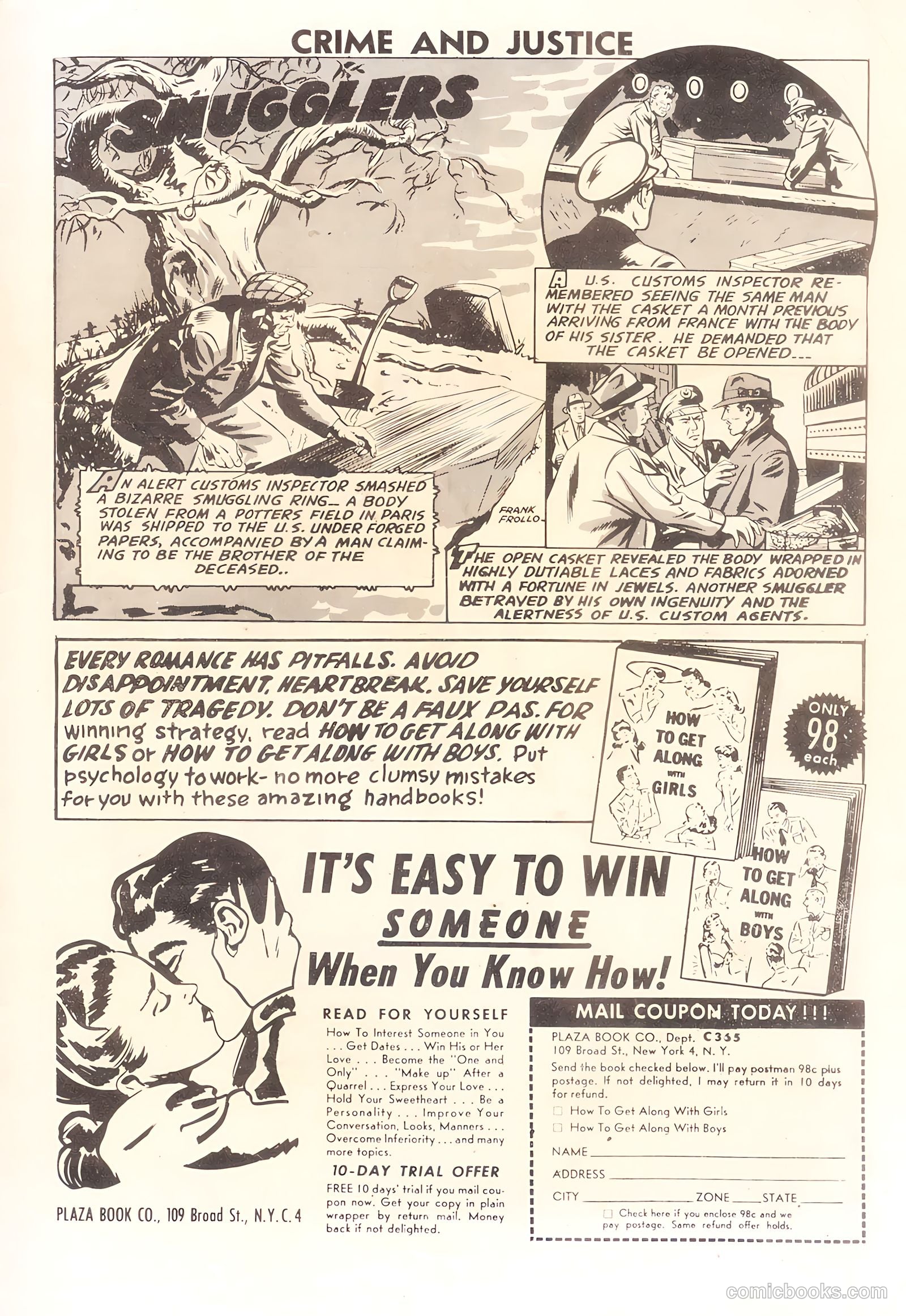 Crime and Justice #9 (1952) — page 35 of 36