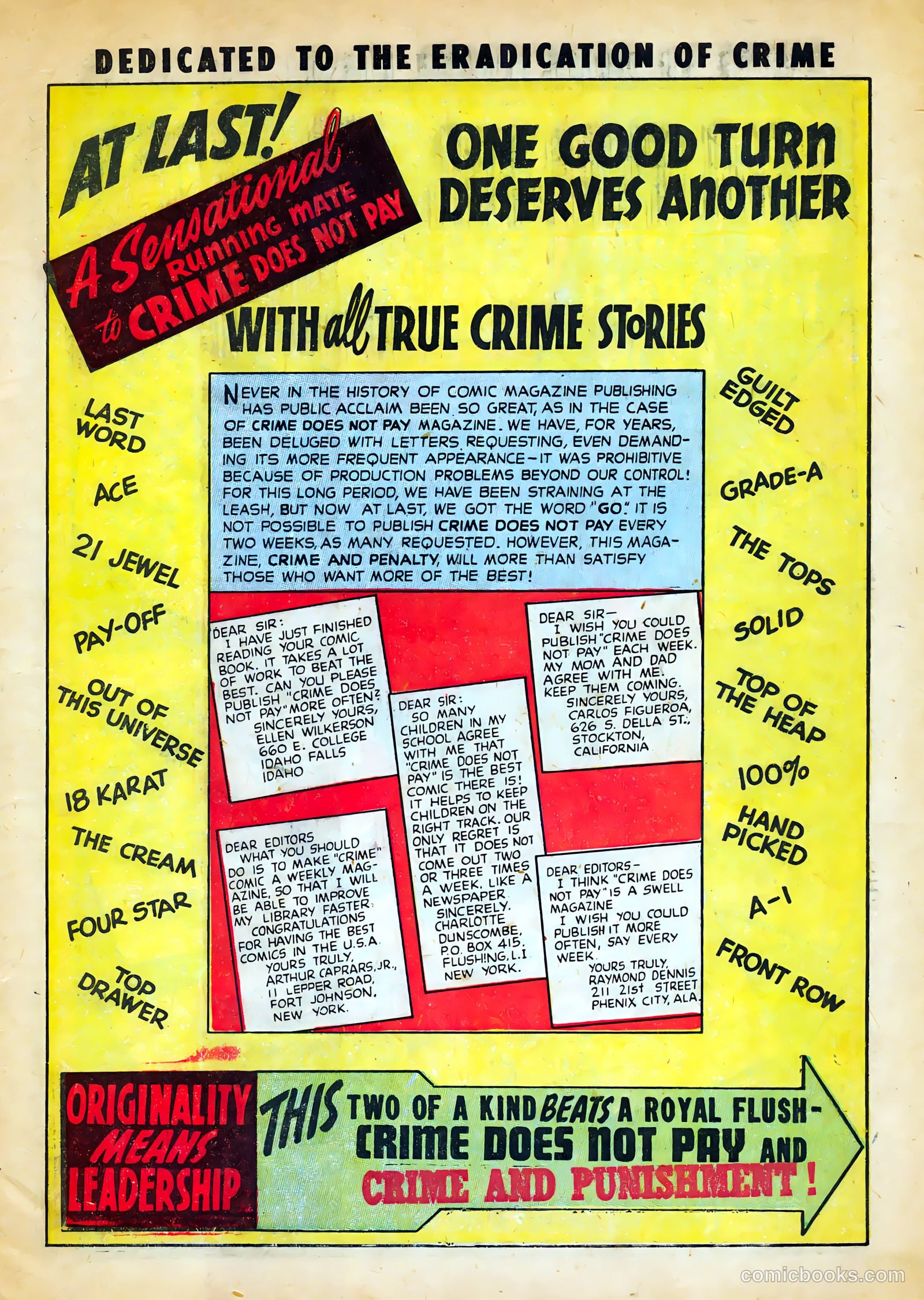 Crime and Punishment #1 (1948) — page 3 of 52