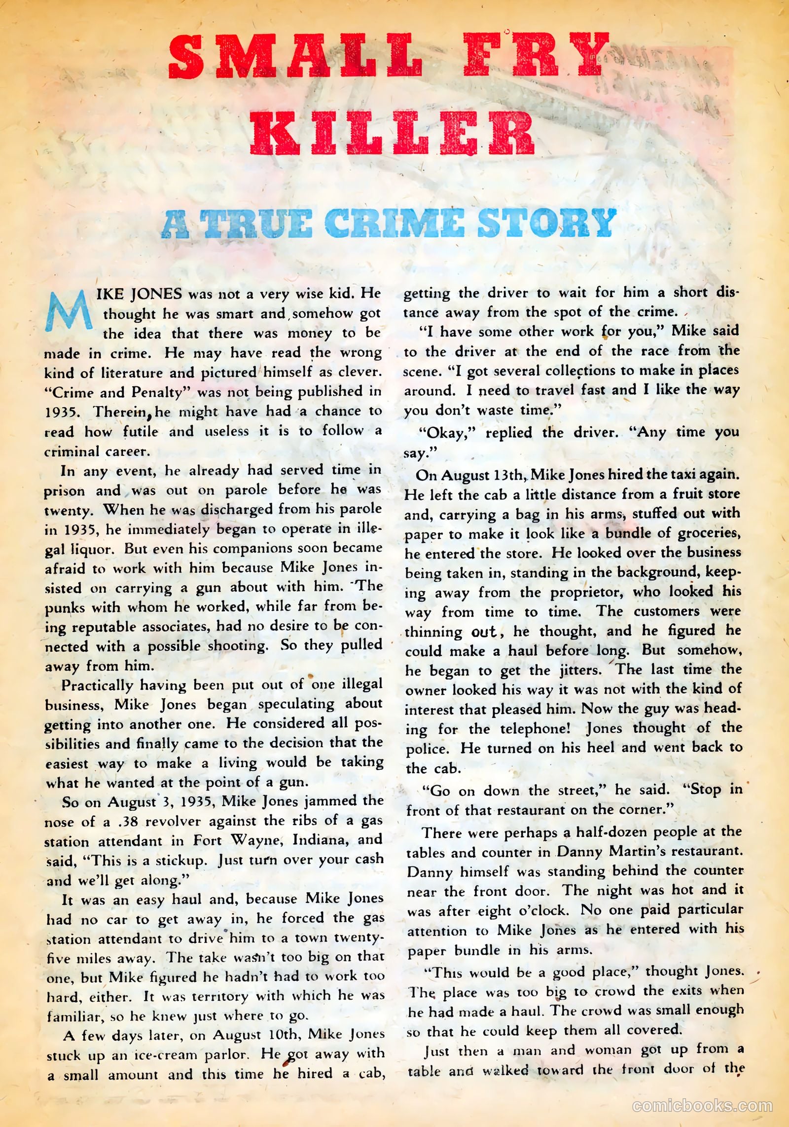 Crime and Punishment #1 (1948) — page 37 of 52
