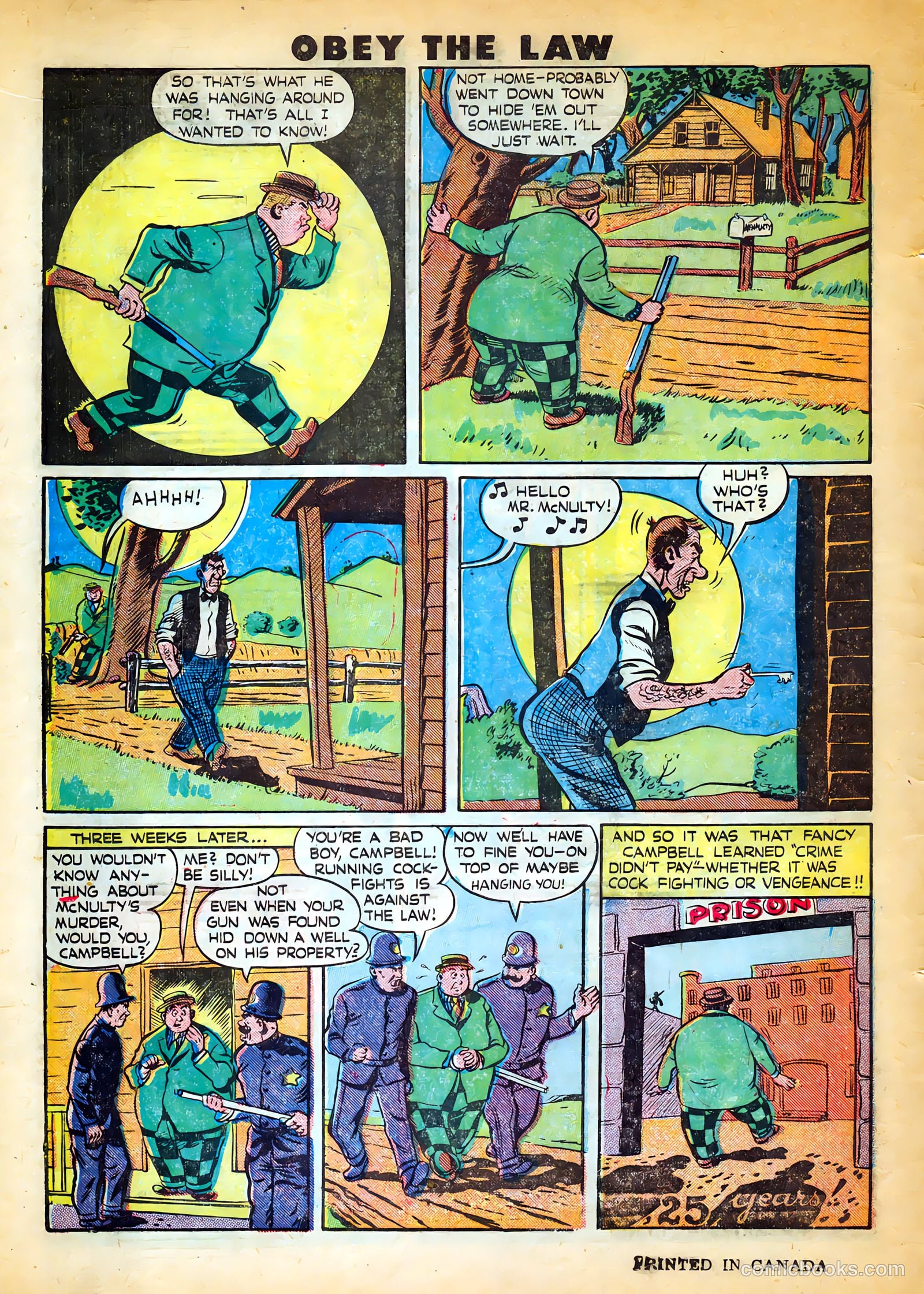 Crime and Punishment #1 (1948) — page 50 of 52