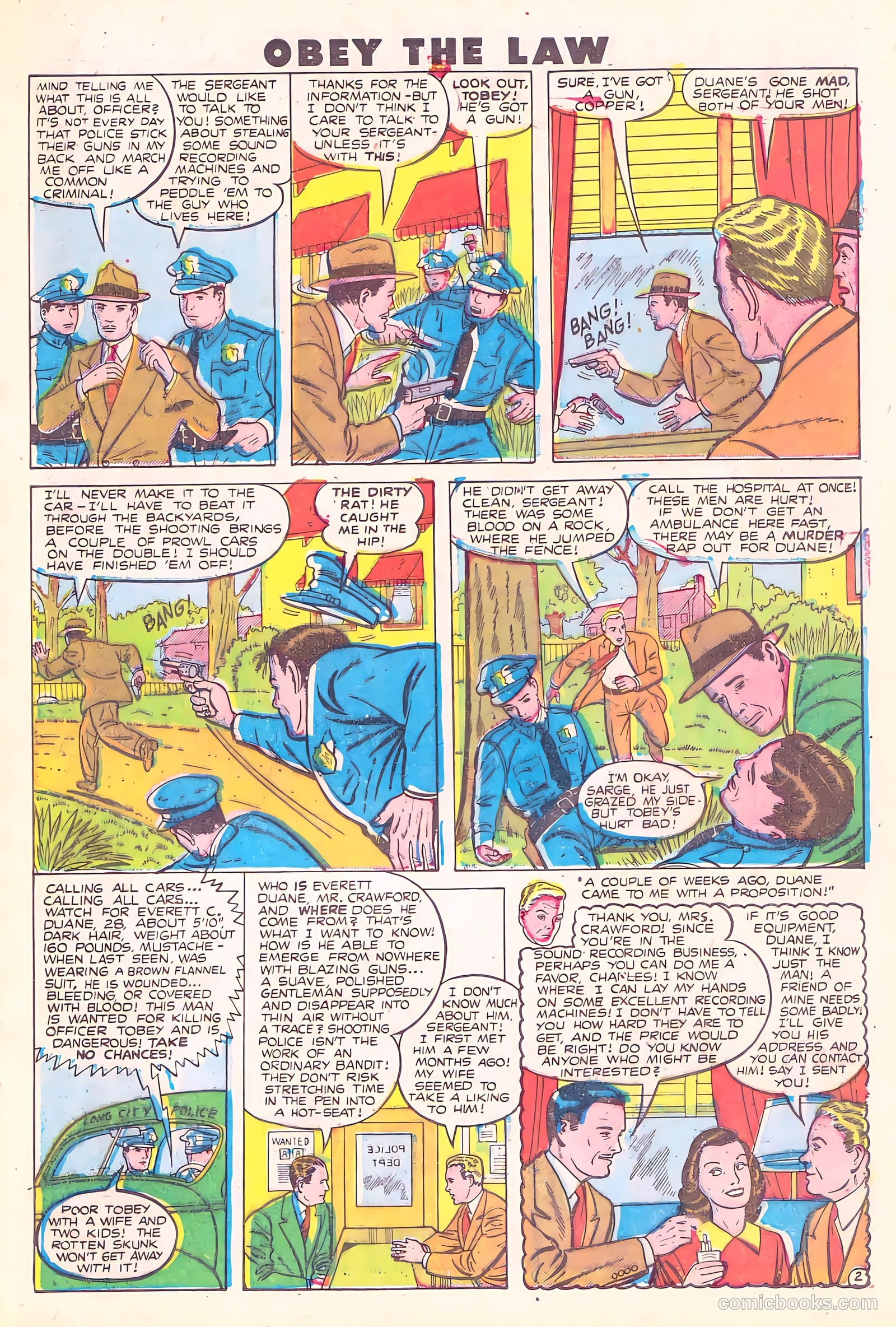 Crime and Punishment #10 (1949) — page 17 of 36