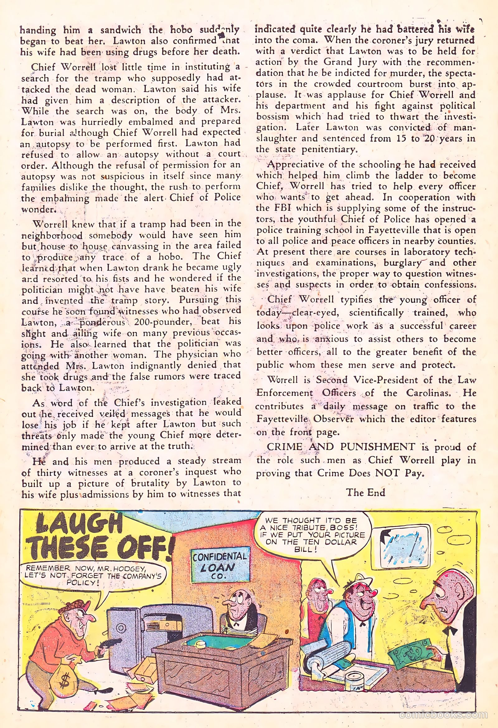 Crime and Punishment #10 (1949) — page 26 of 36