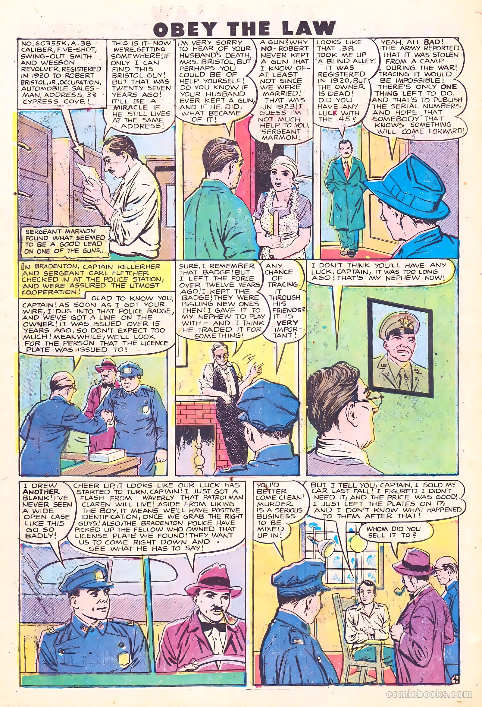 Crime and Punishment #10 (1949) — page 30 of 36