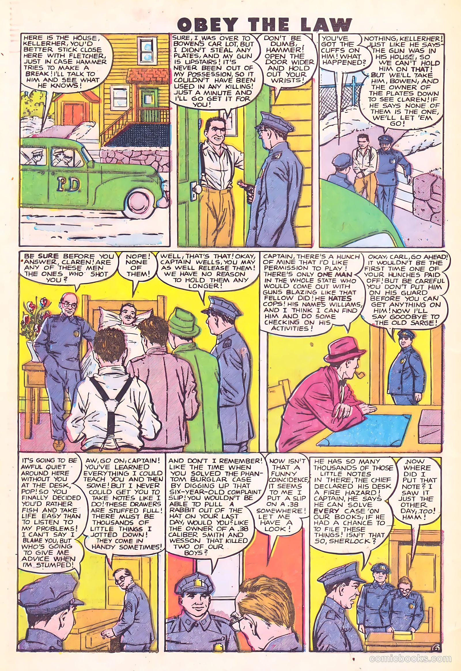 Crime and Punishment #10 (1949) — page 32 of 36